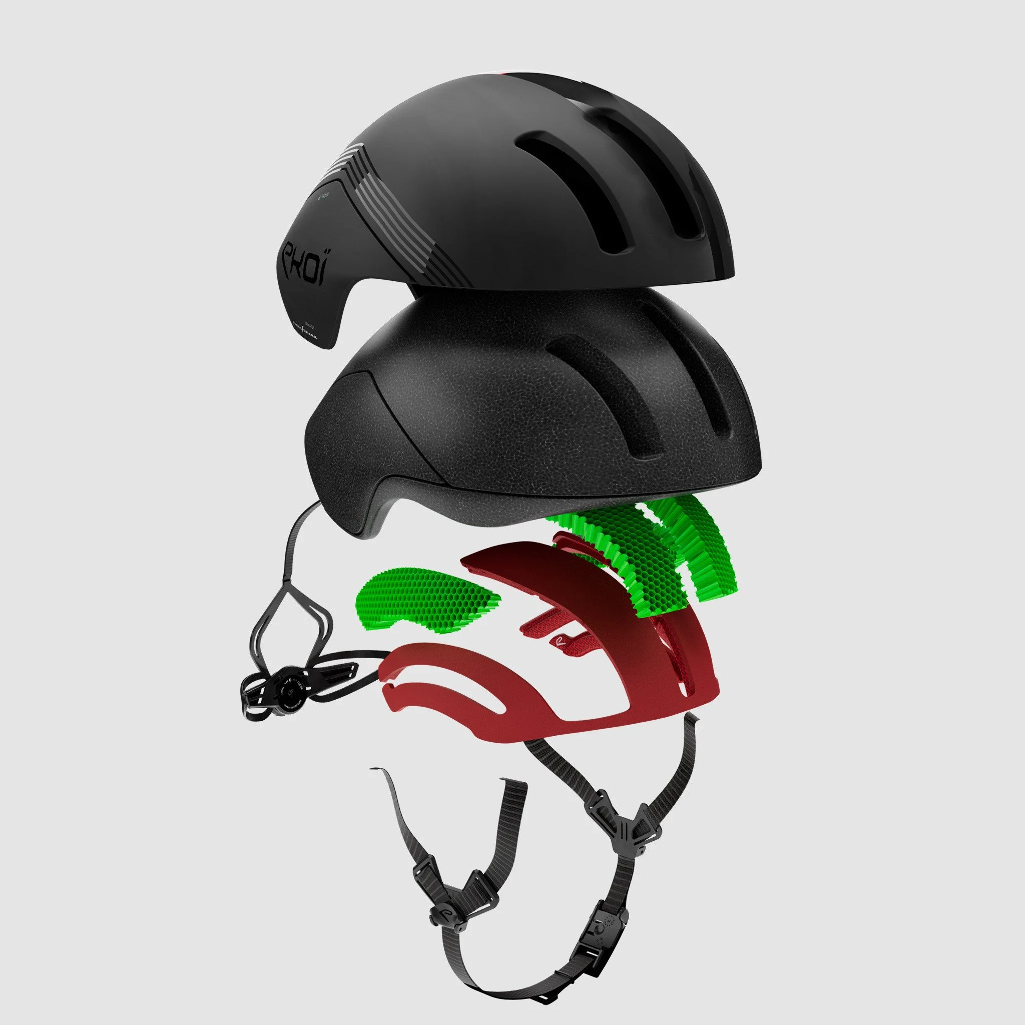 Helmet Aerodinamica by Pininfarina Black & red