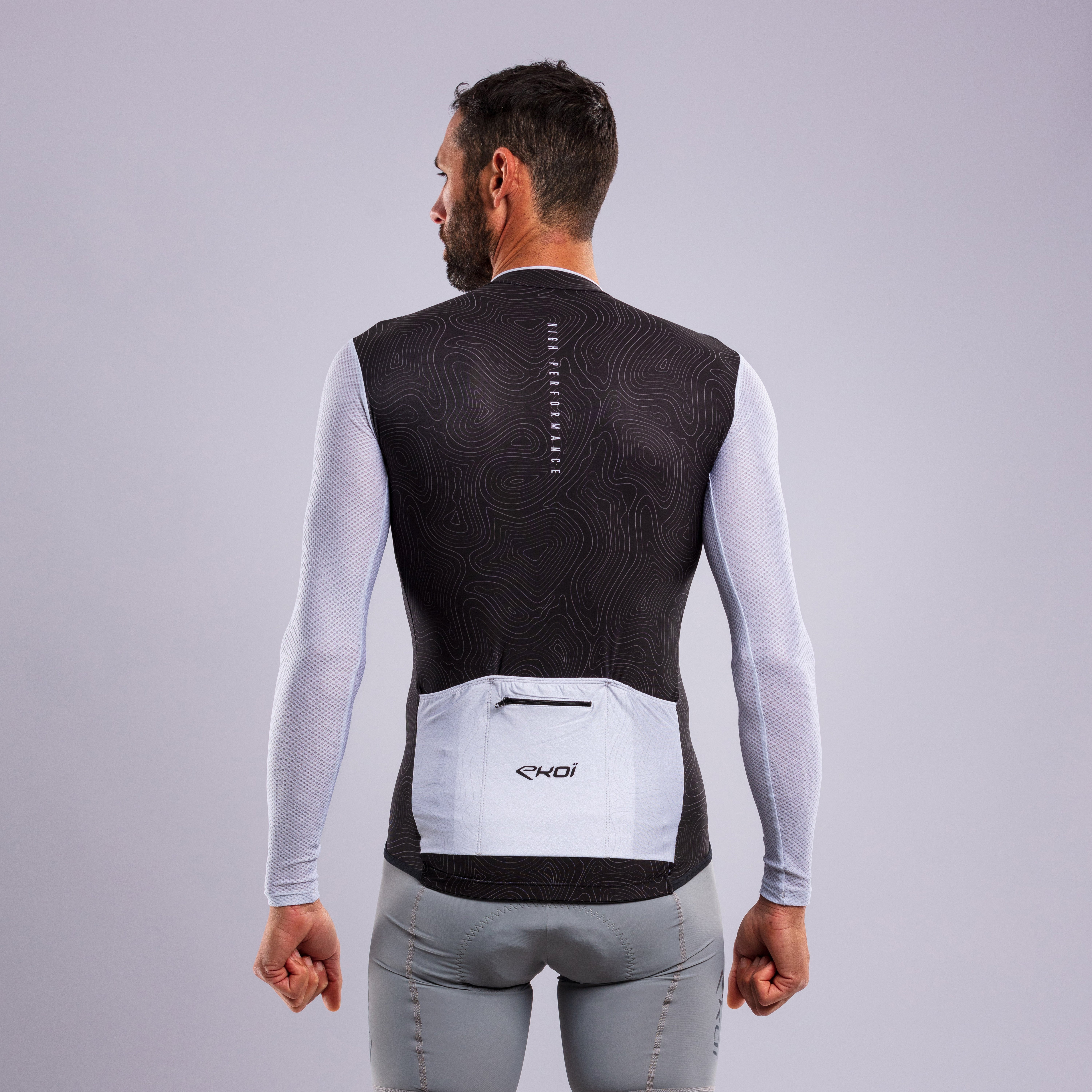 EKOI ROAD BLACK MID SEASON JERSEY