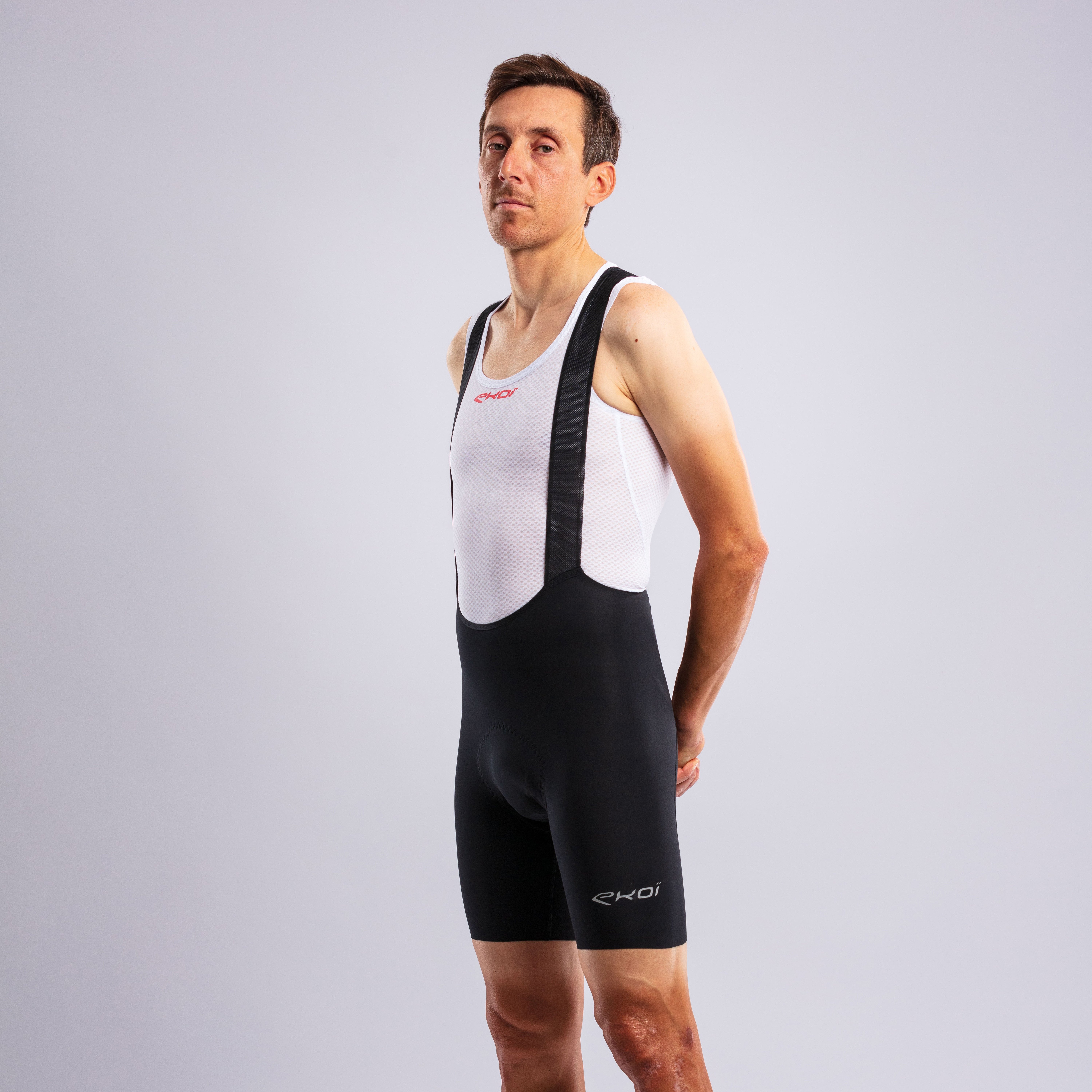 EKOI SUPERSOFT Bib Shorts Khaki