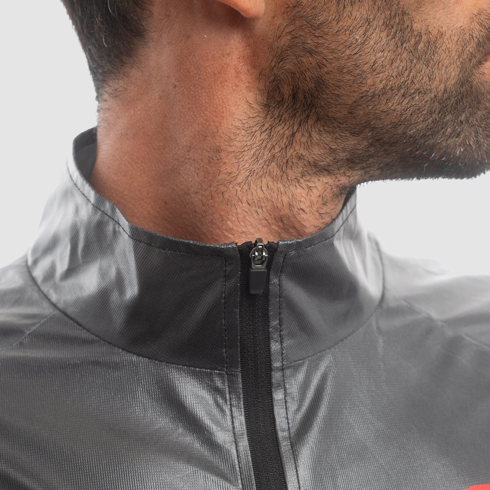 EKOI SHARK Back Pocket Grey rain jacket