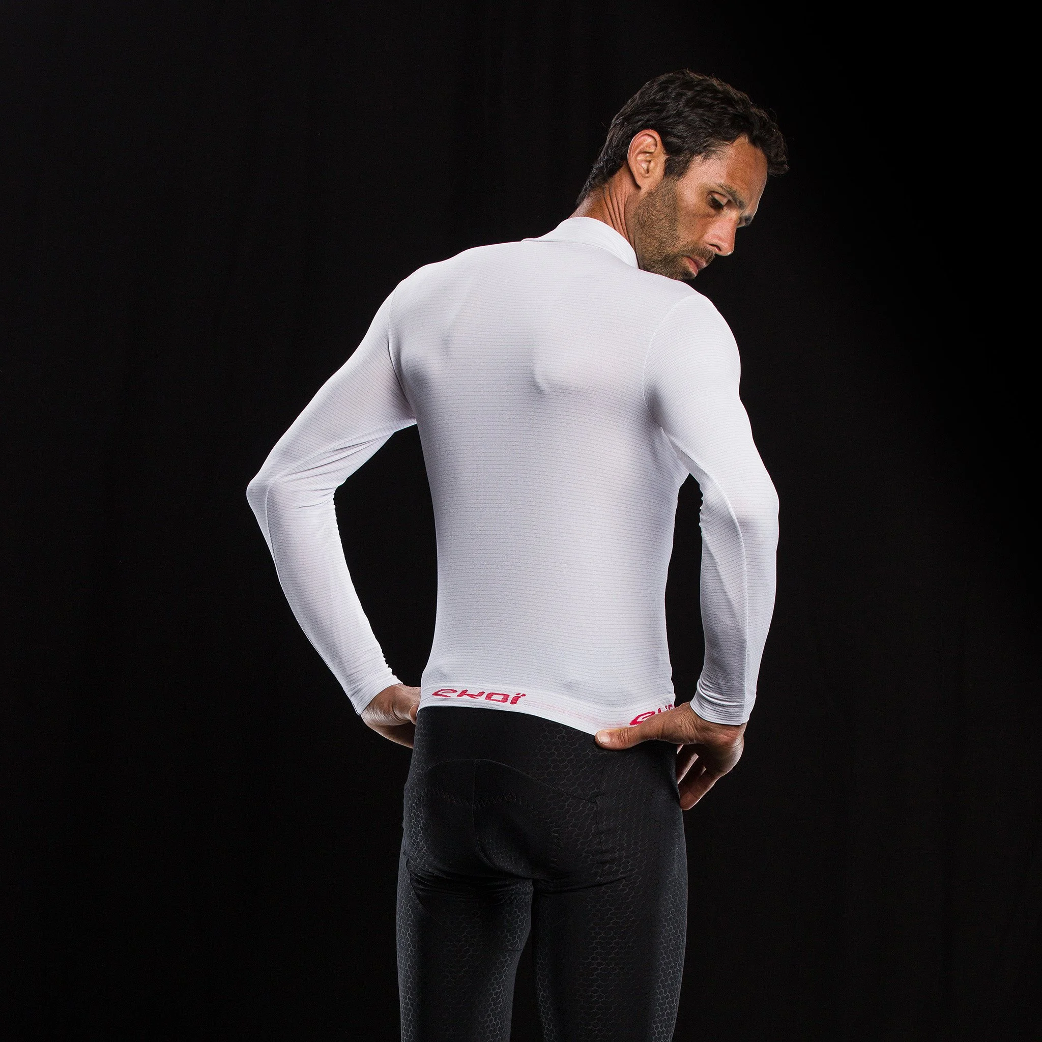 BASE LAYER EKOI THERMO TOP CARBON HIGH NECK