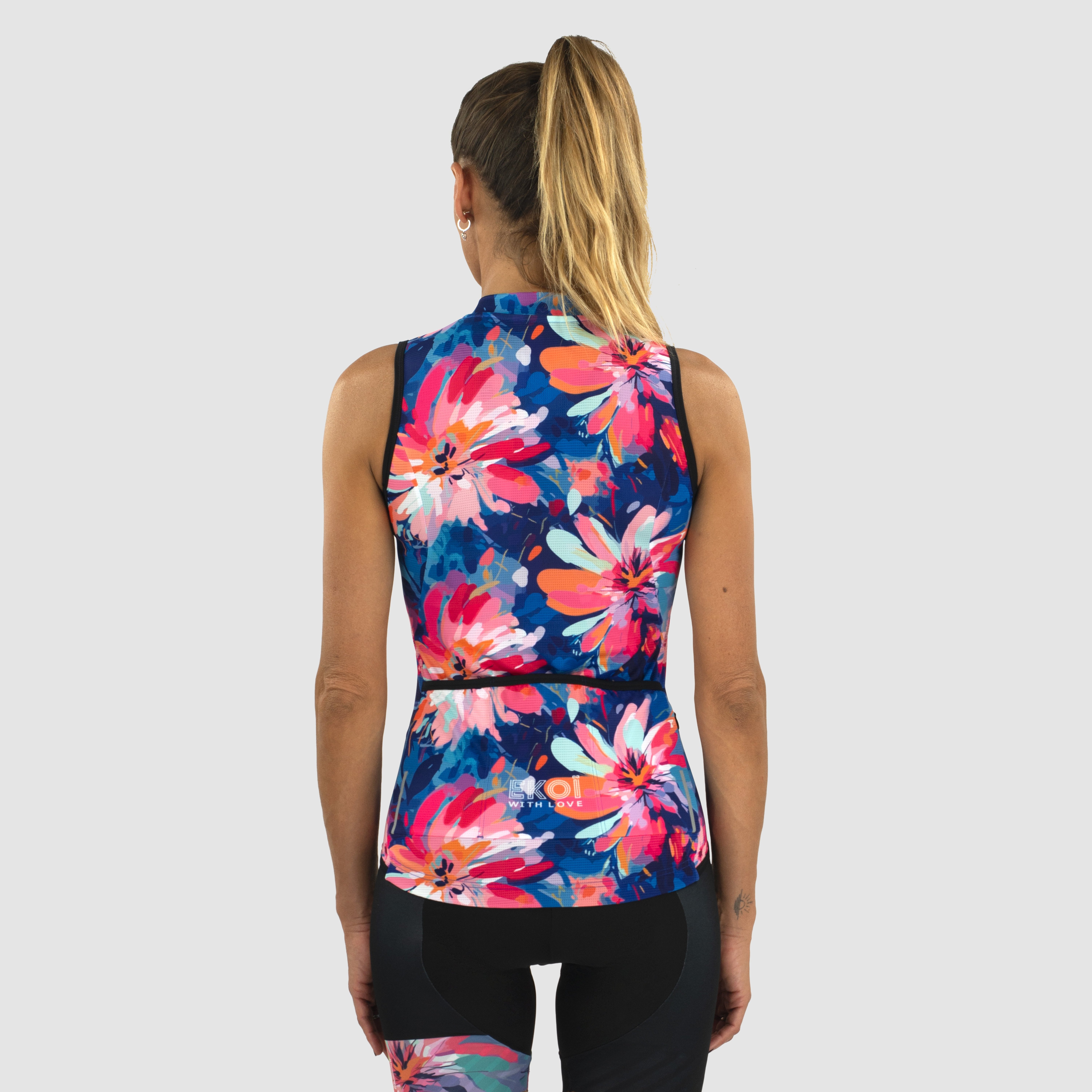 Women's EKOI Perf EKOI FLOWER sleeveless jersey