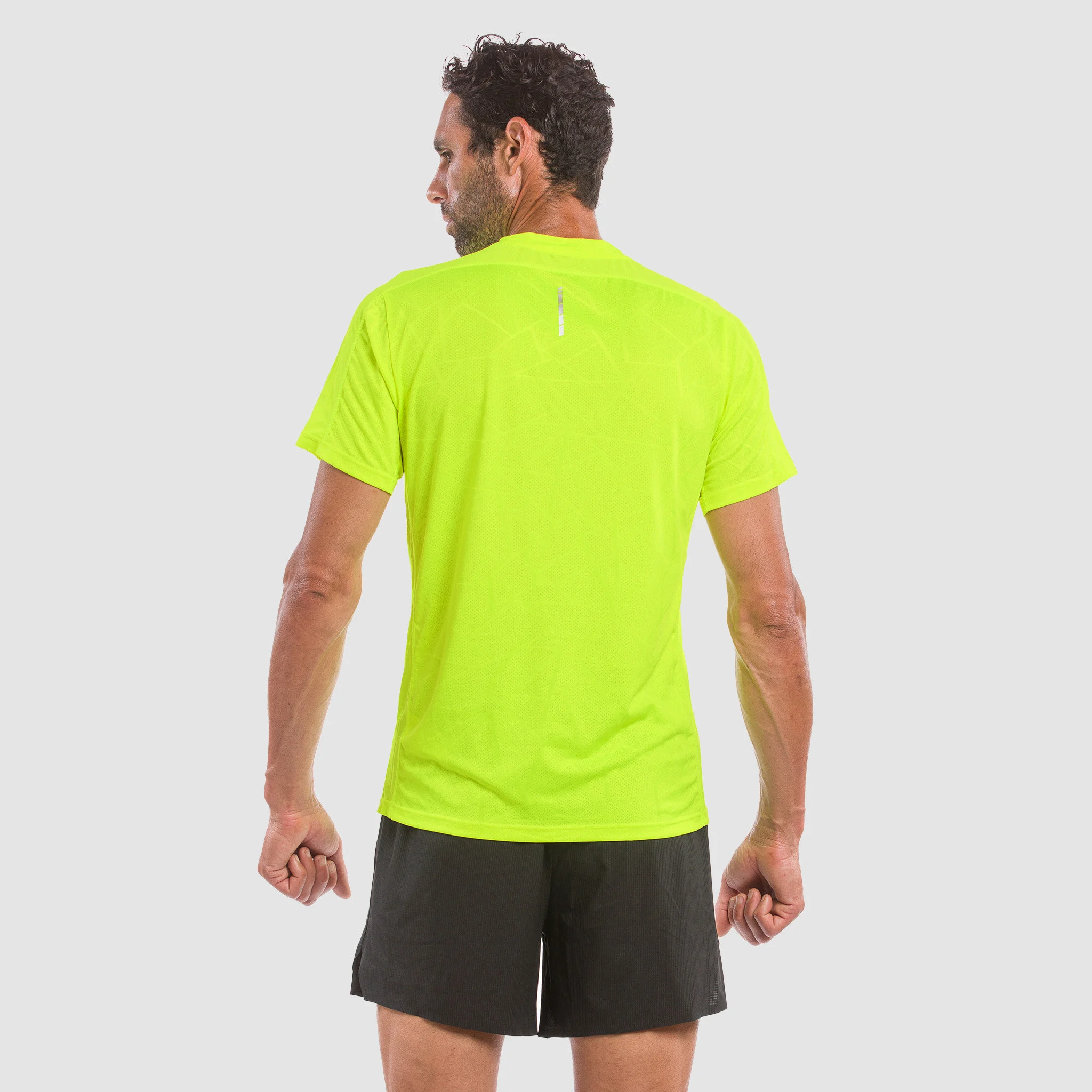 Tee-Shirt EKOI RUN GRAPHIC TECH Black