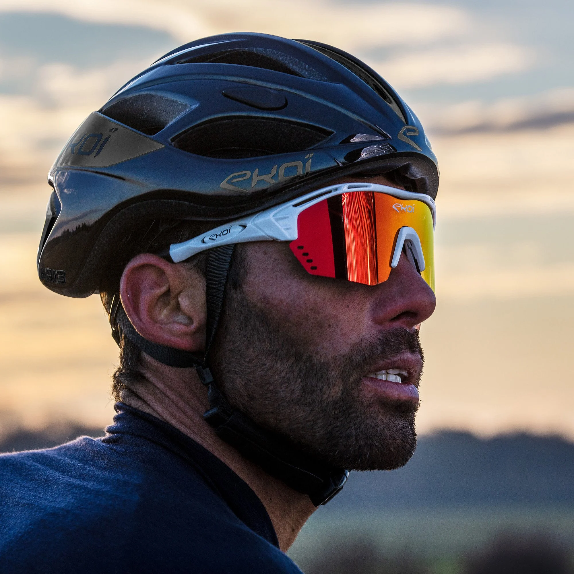 Glasses EKOI Persoevo4 EKOI White Revo Red Cat 3