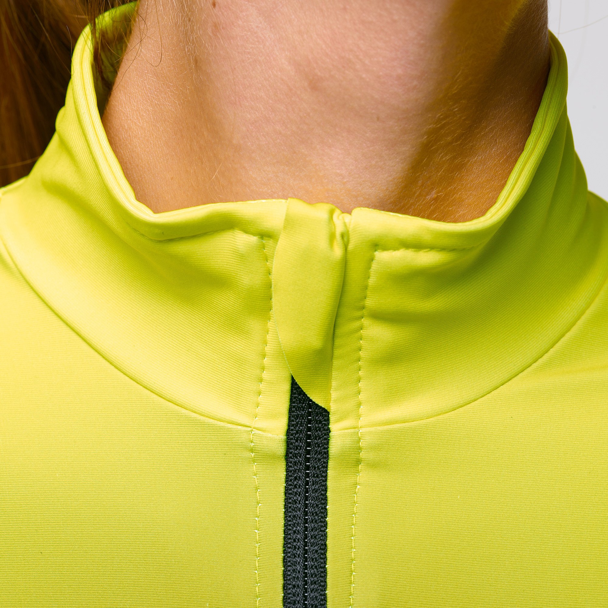 Ladies Long Sleeves Jersey EKOI SHADOW LINES YELLOW