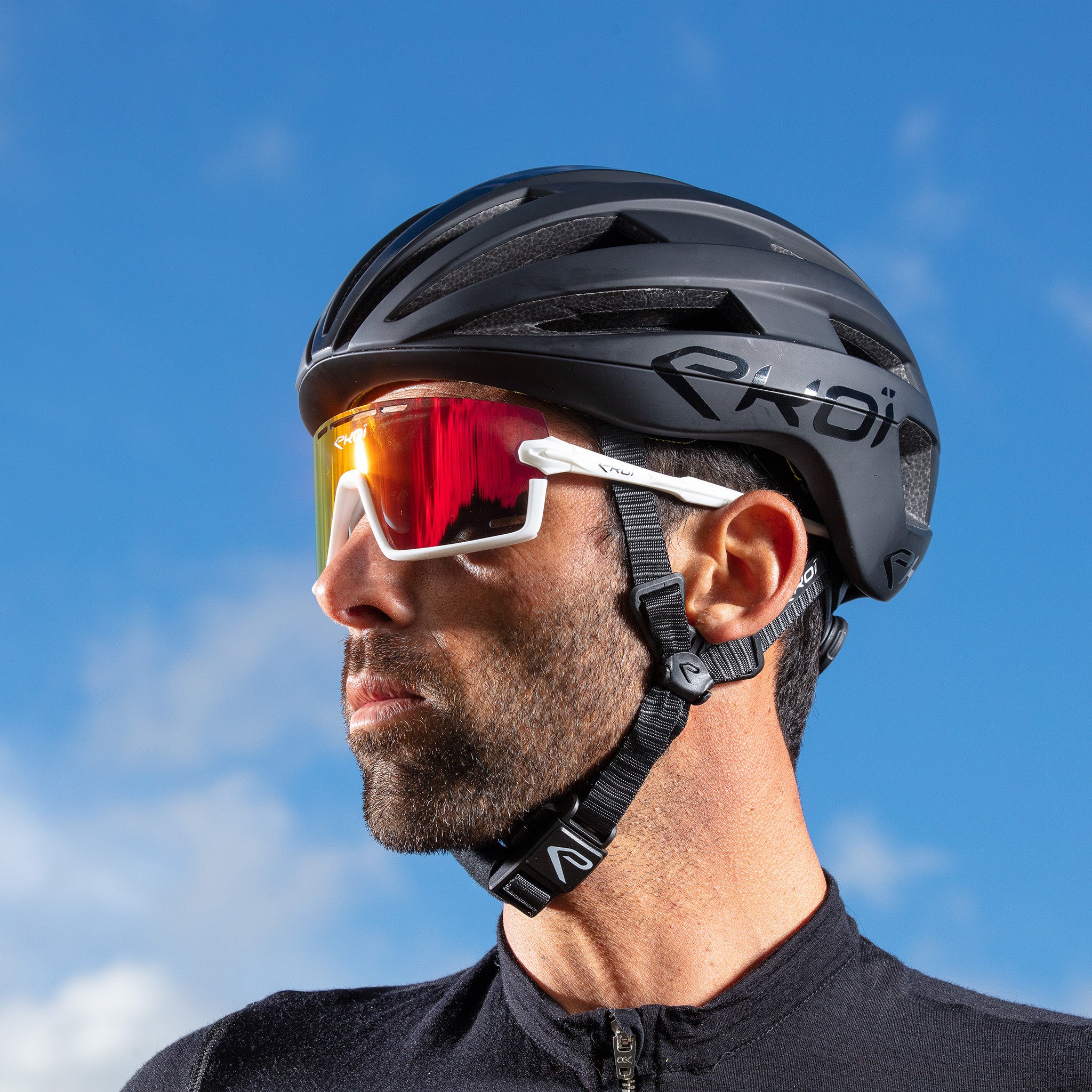 GLASSES EKOI PERSOEVO8 White Revo Red Cat3
