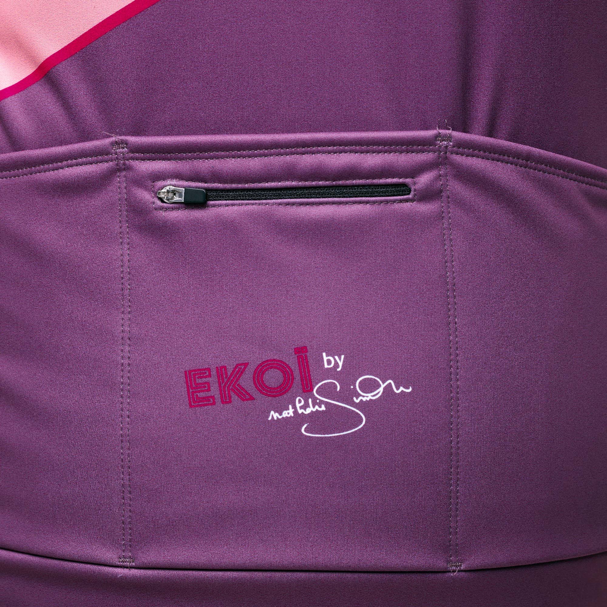 Ladies Long Sleeves Jersey EKOI BY NATHALIE SIMON Purple