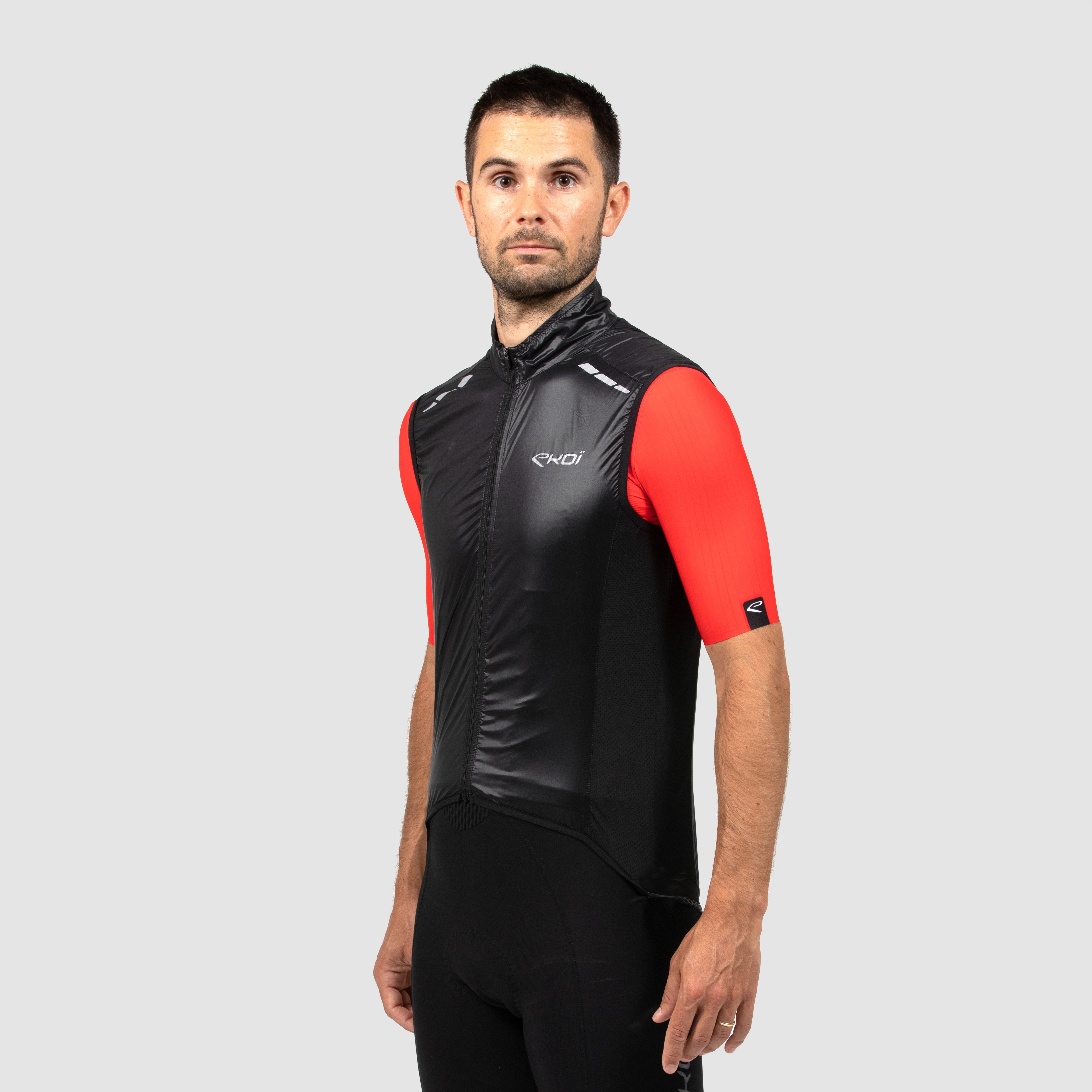 EKOI Perf WINDPROOF LIGHT PACKABLE Jacket Black