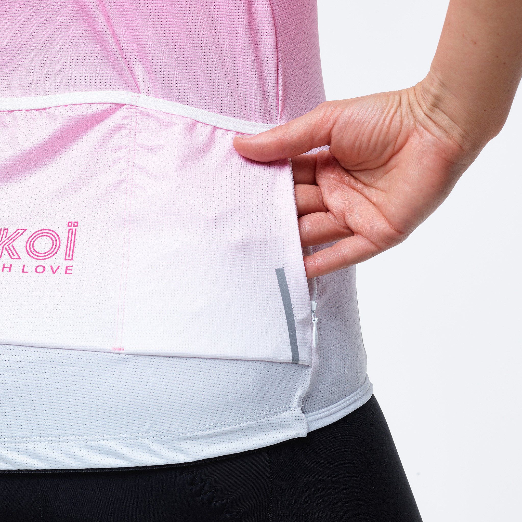 WOMEN JERSEY EKOI GRADIANT Pink