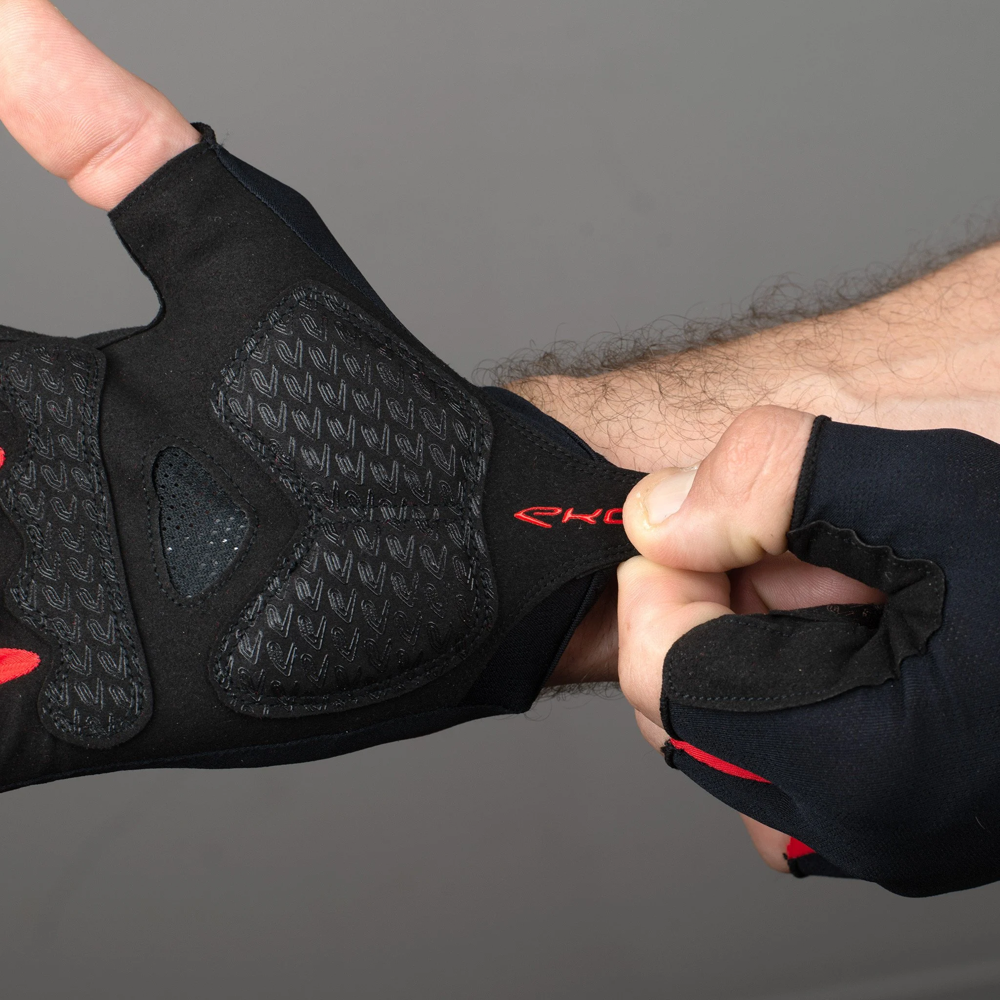 CYCLING GLOVES EKOI STRADA GEL BLACK
