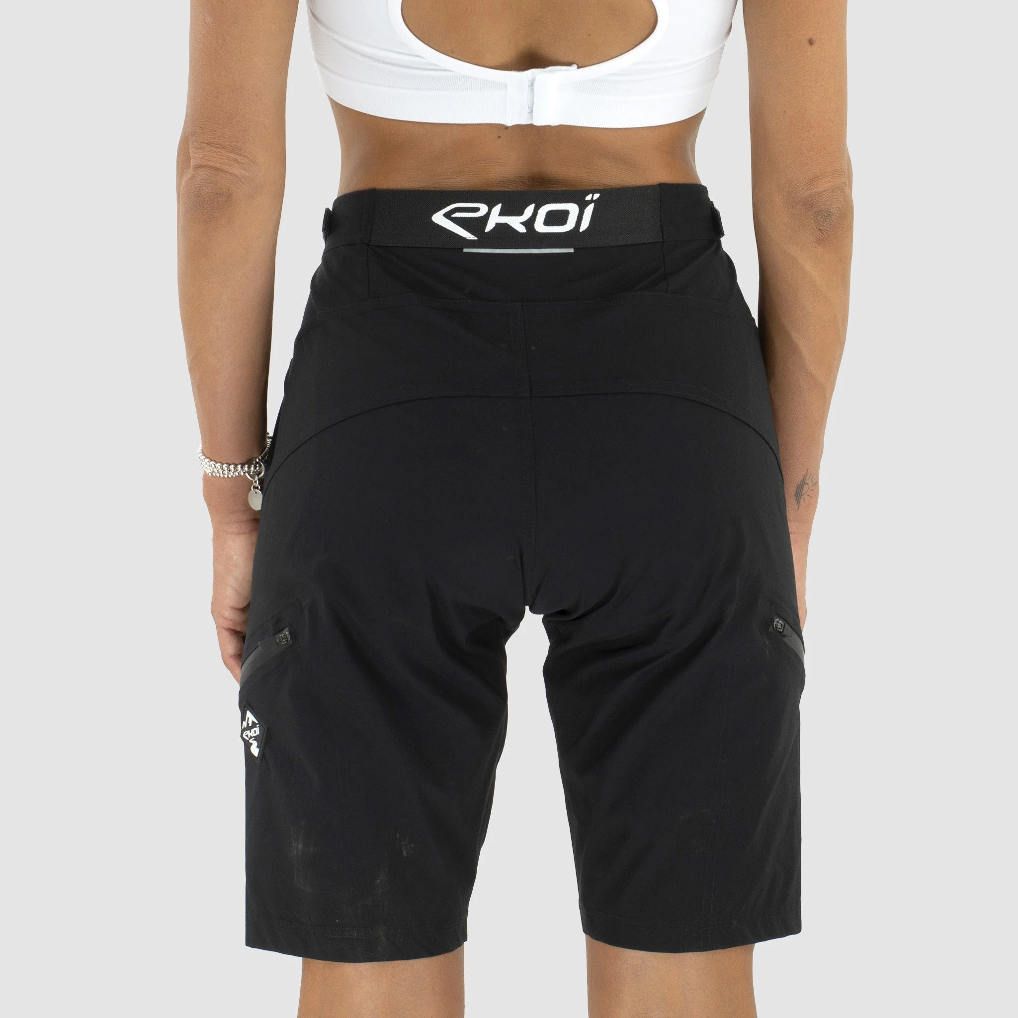 Unisex Shorts EKOI GRAVEL CONFORT Kaki