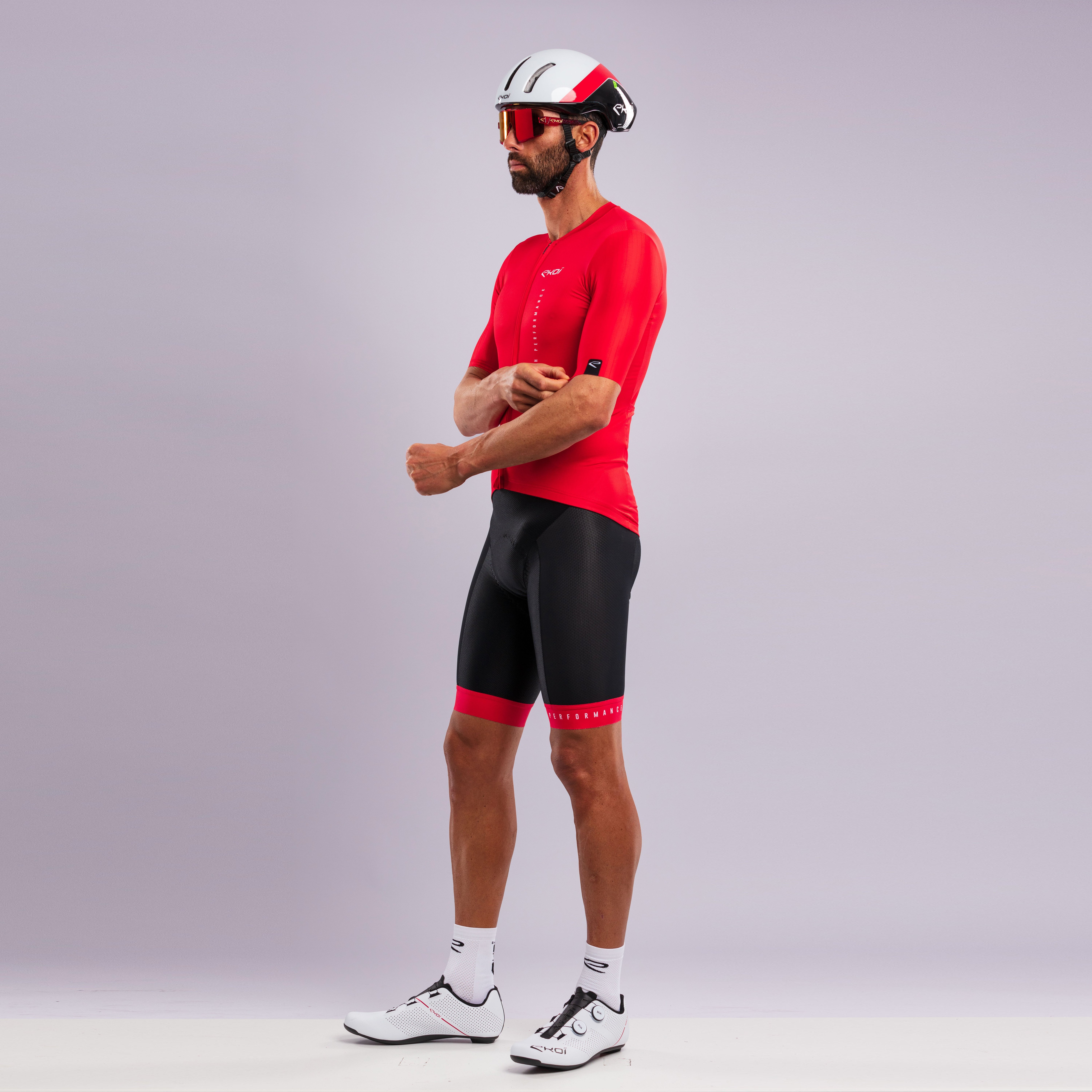 Perf Linear Red Jersey