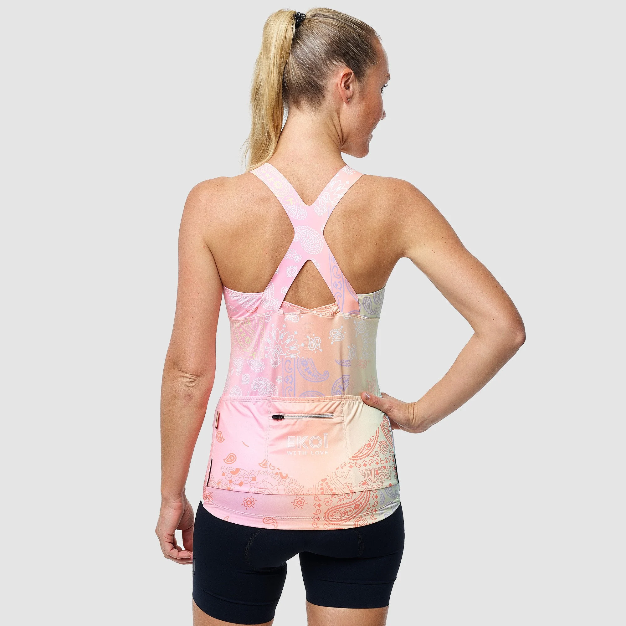 Women Tank Top EKOI RAINBOW Cachemire