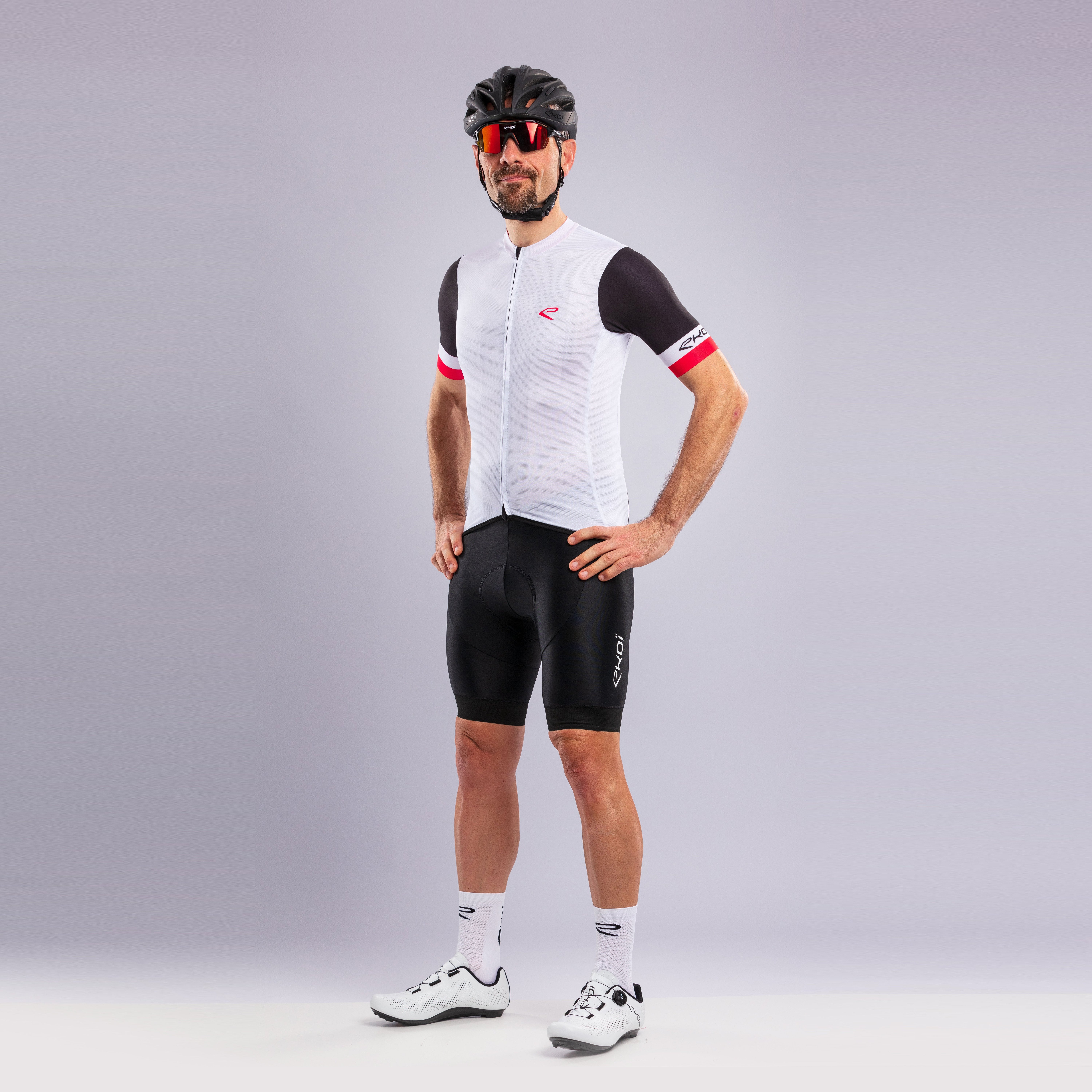 V-Light EKOI Start Road bib shorts black