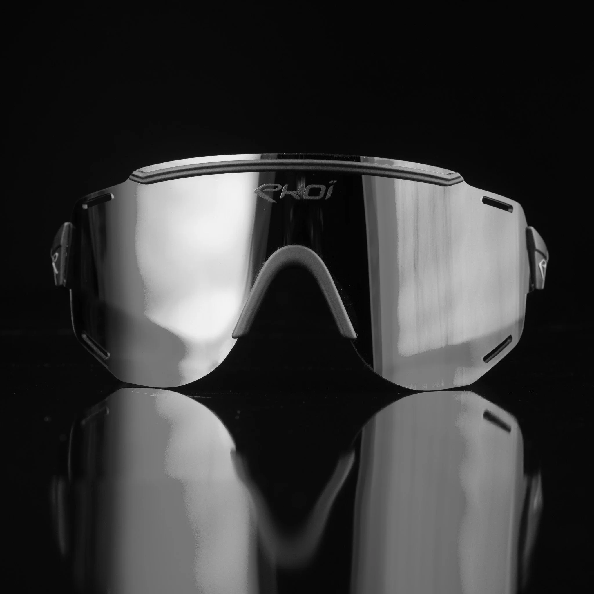 Glasses EKOI CARBON 28 Black Mirror Cat3