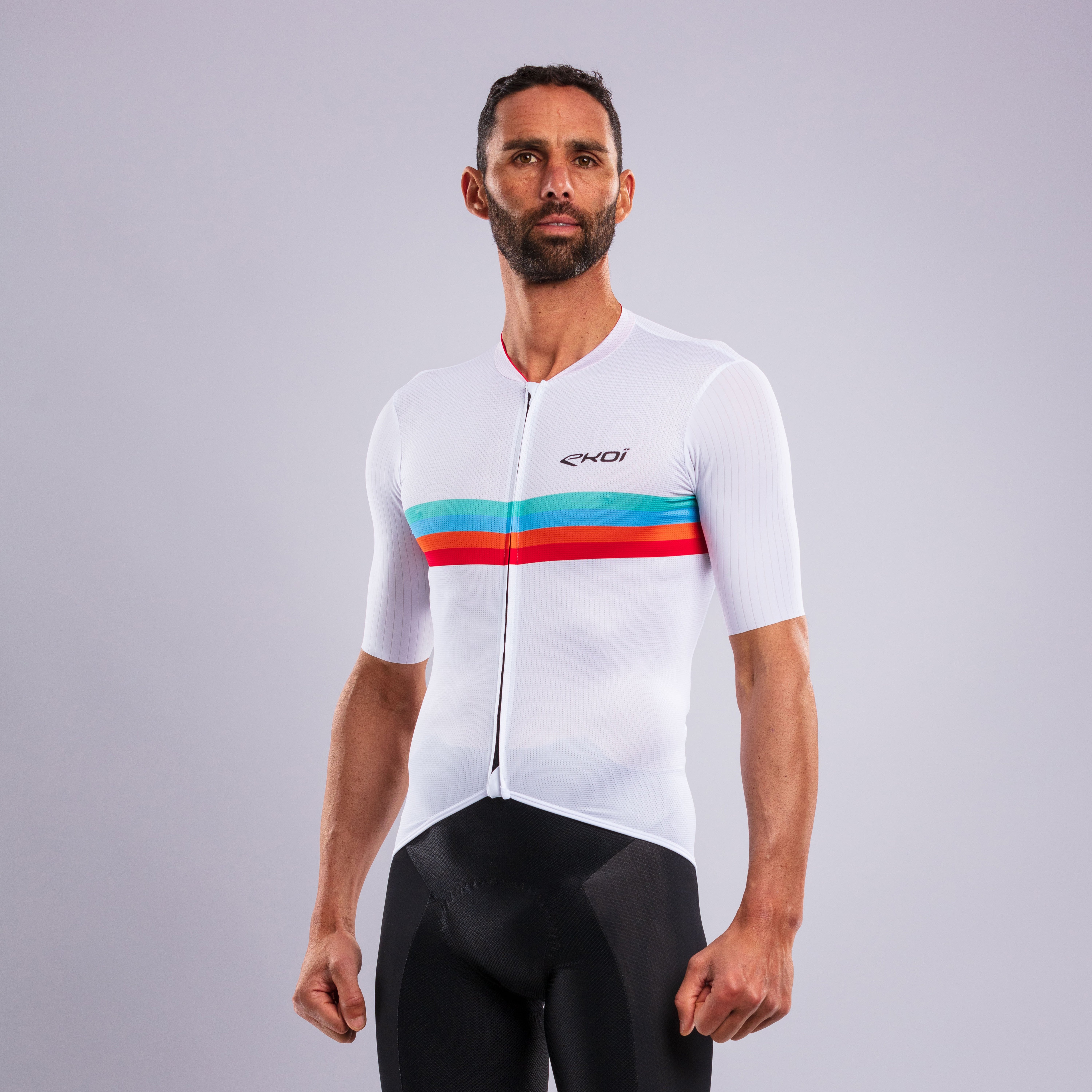 EKOI ROAD LINES Jersey White