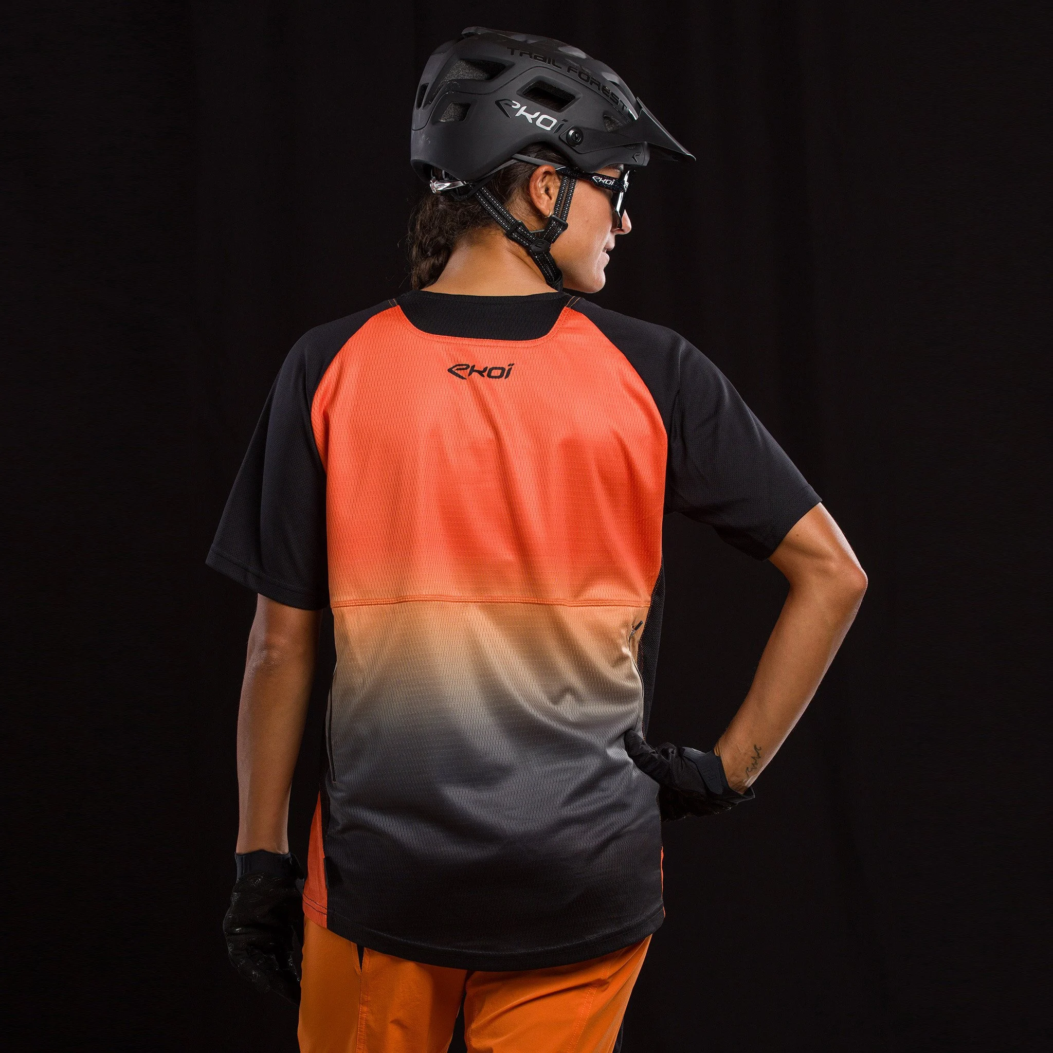 Short Sleeves Jersey EKOI MTB Grey