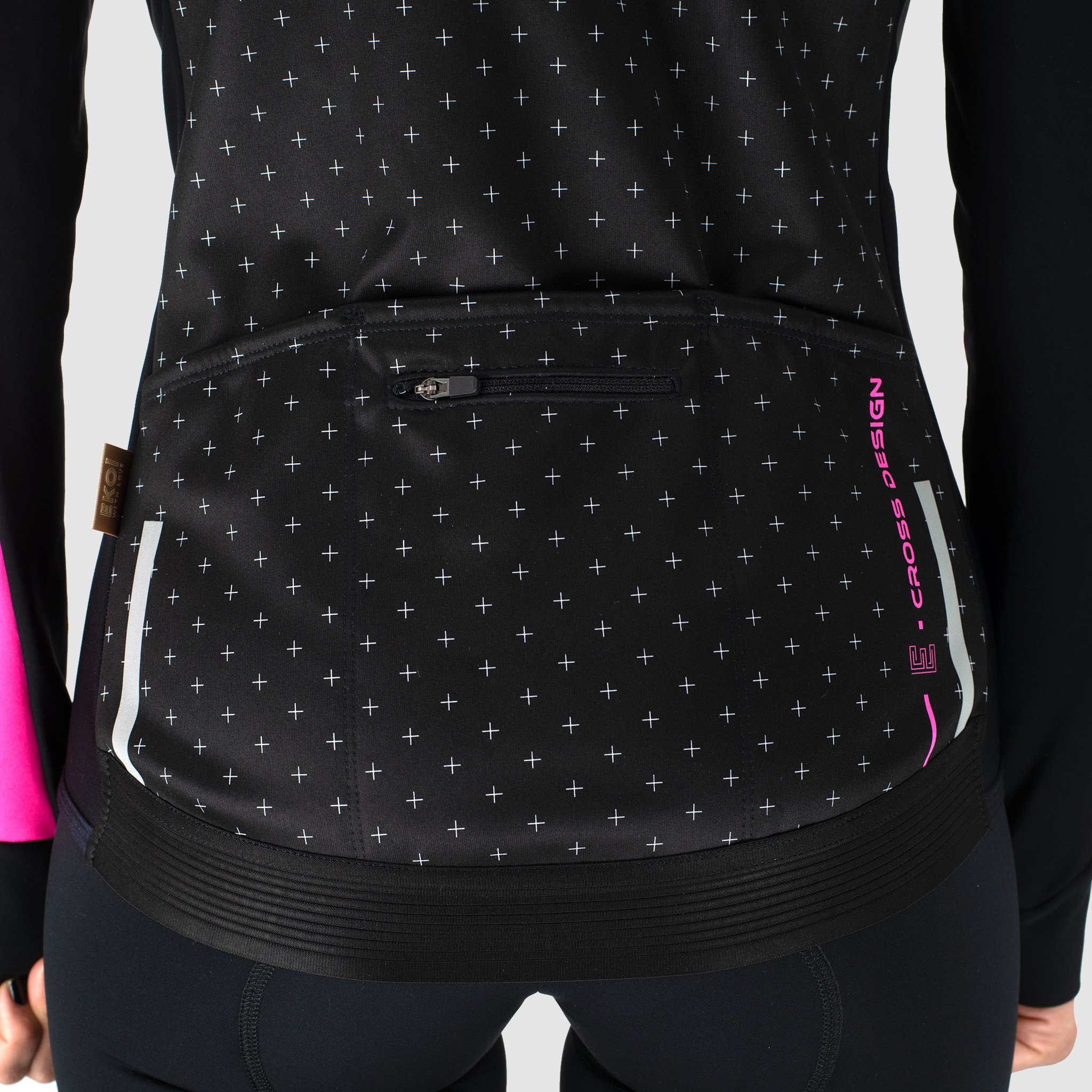 EKOI VIP women's neon pink thermal jacket