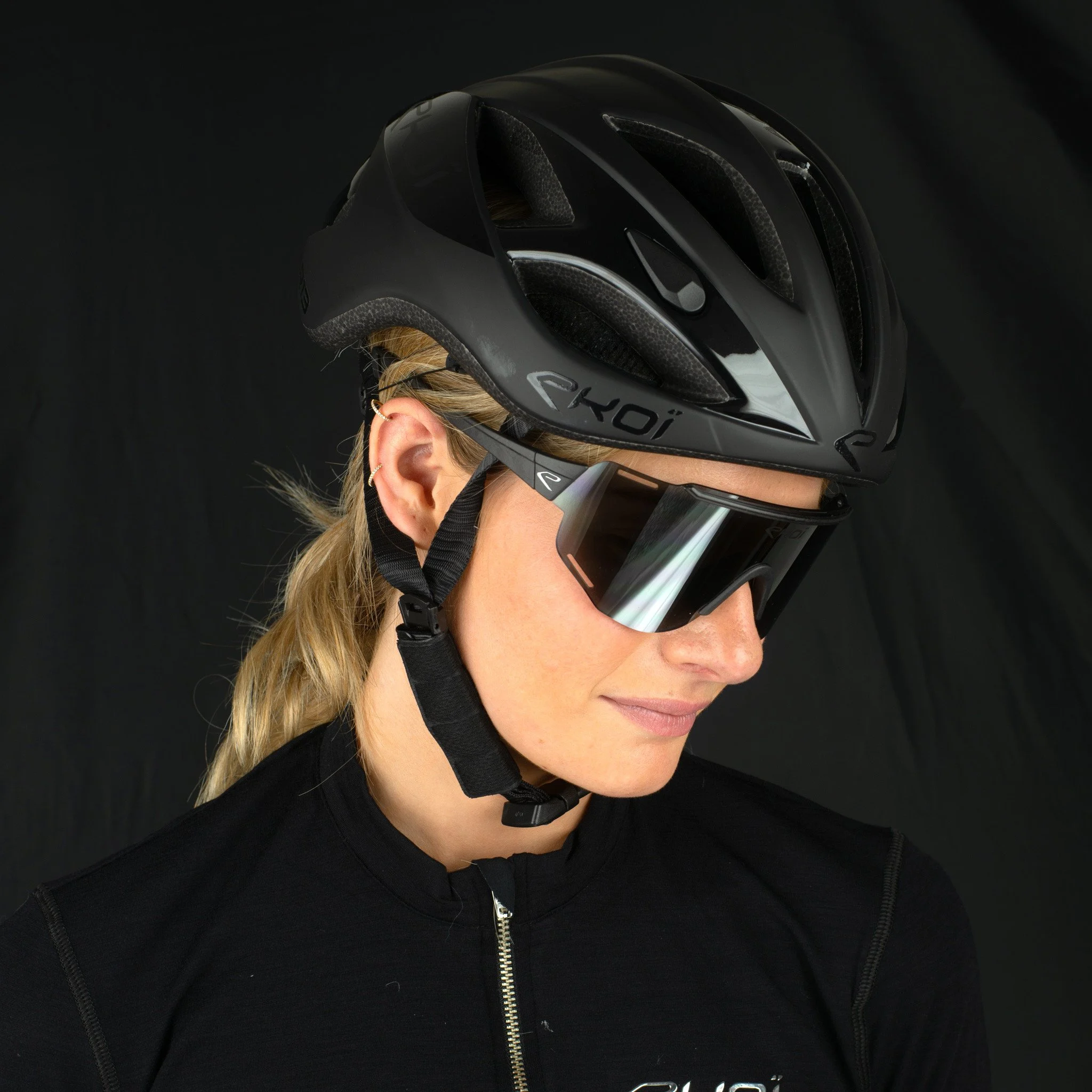 Glasses EKOI CARBON 28 Black Mirror Cat3