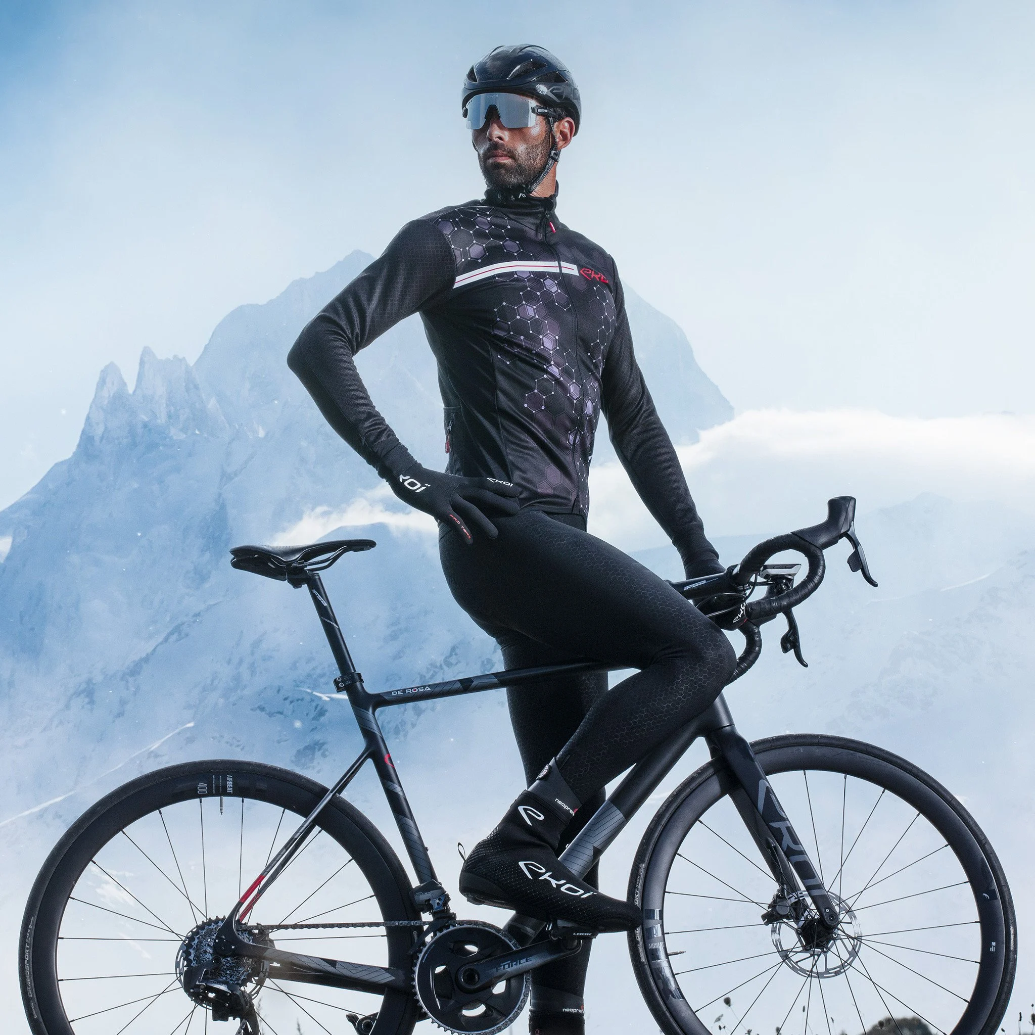 EKOI ATOM BLACK THERMAL JACKET