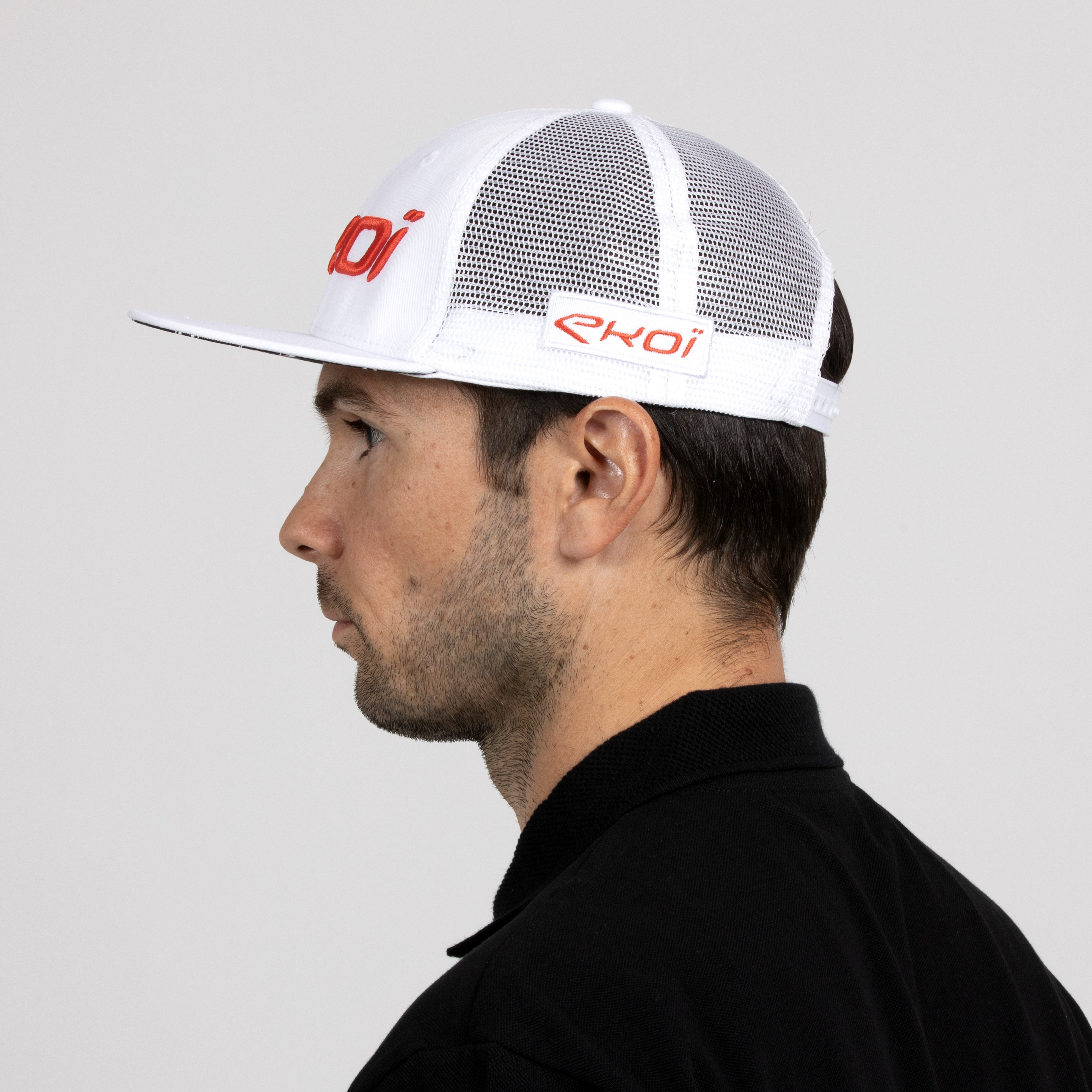 EKOI Flat Visor Cap Black