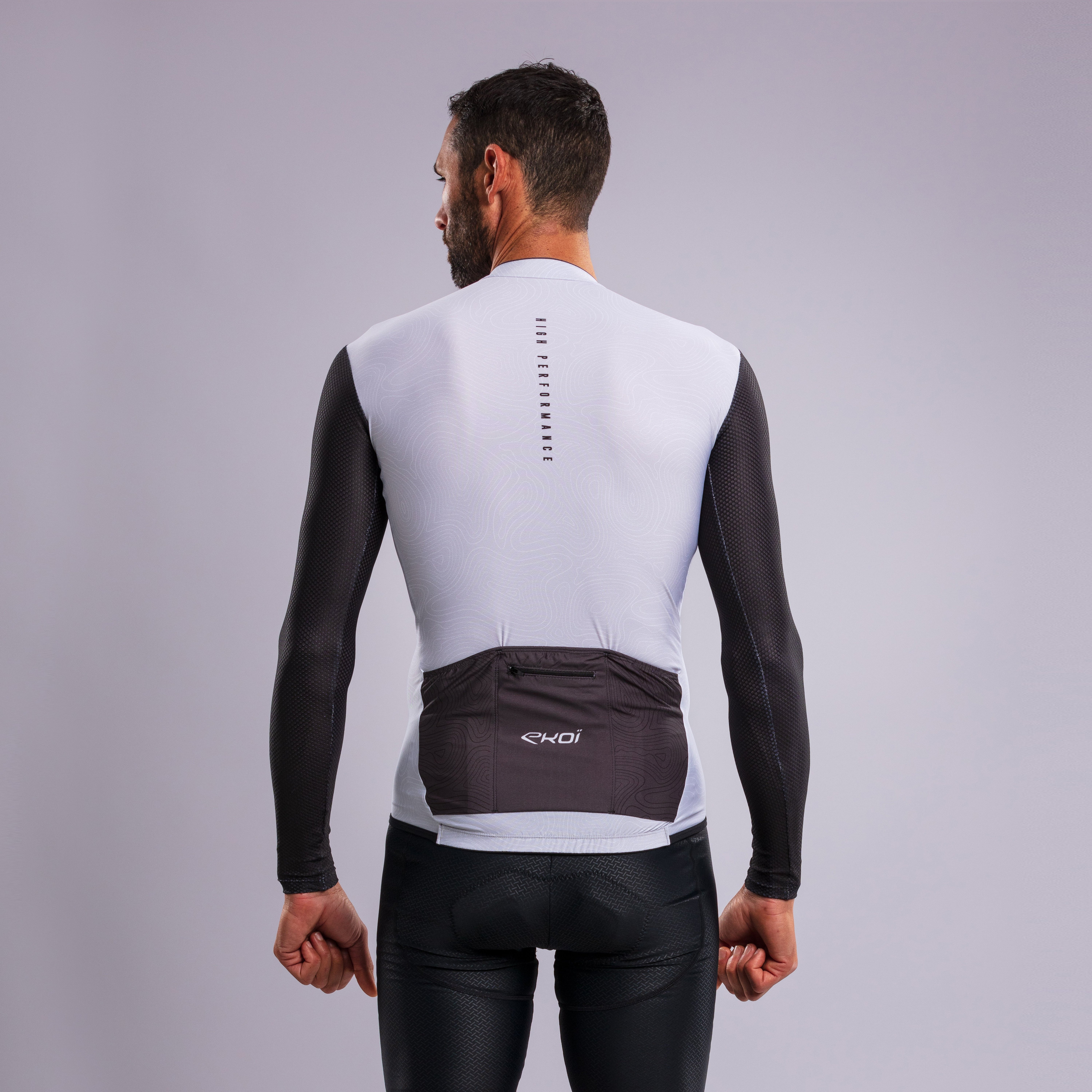 EKOI ROAD BLACK MID SEASON JERSEY