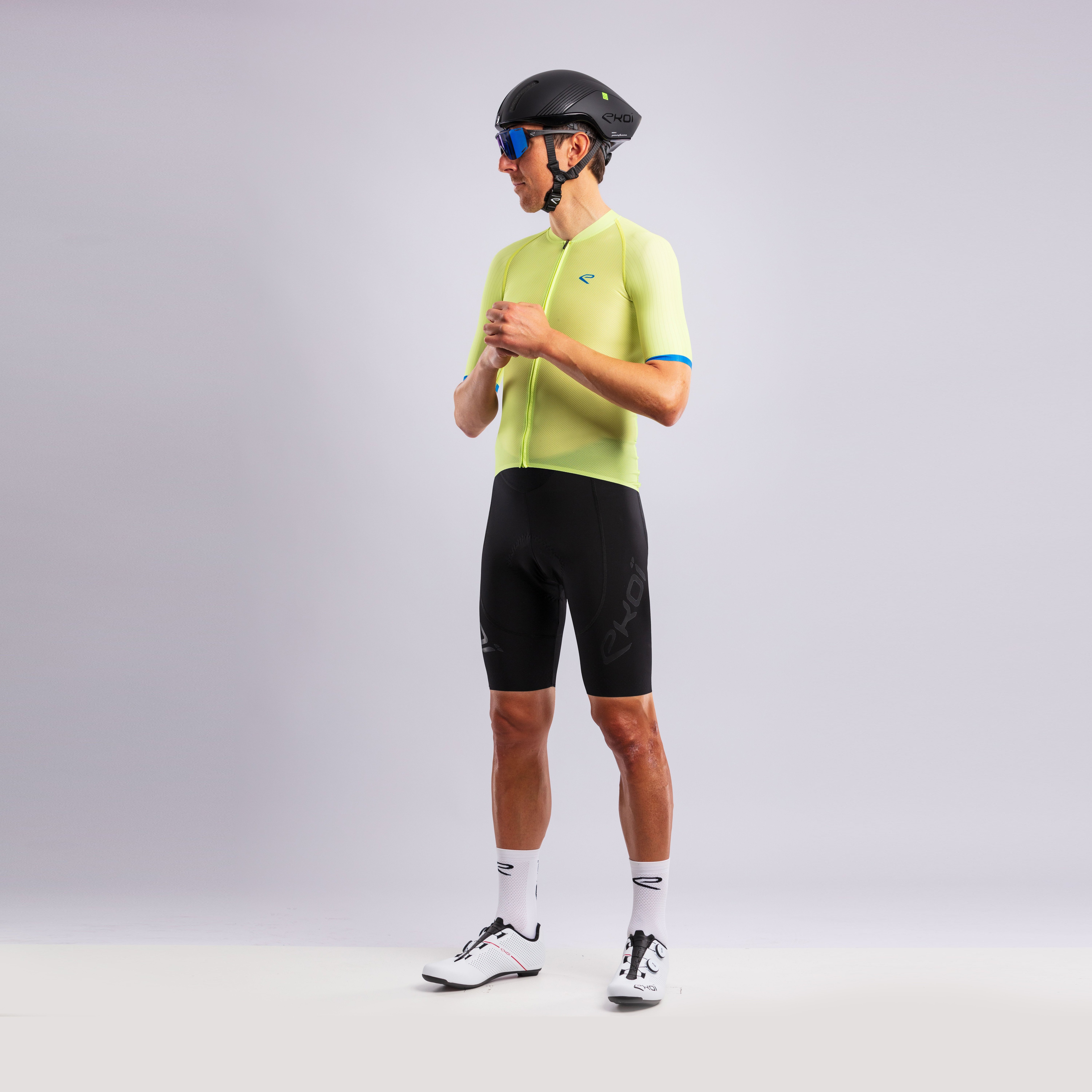 EKOI ULTRALIGHT BIB SHORTS Black