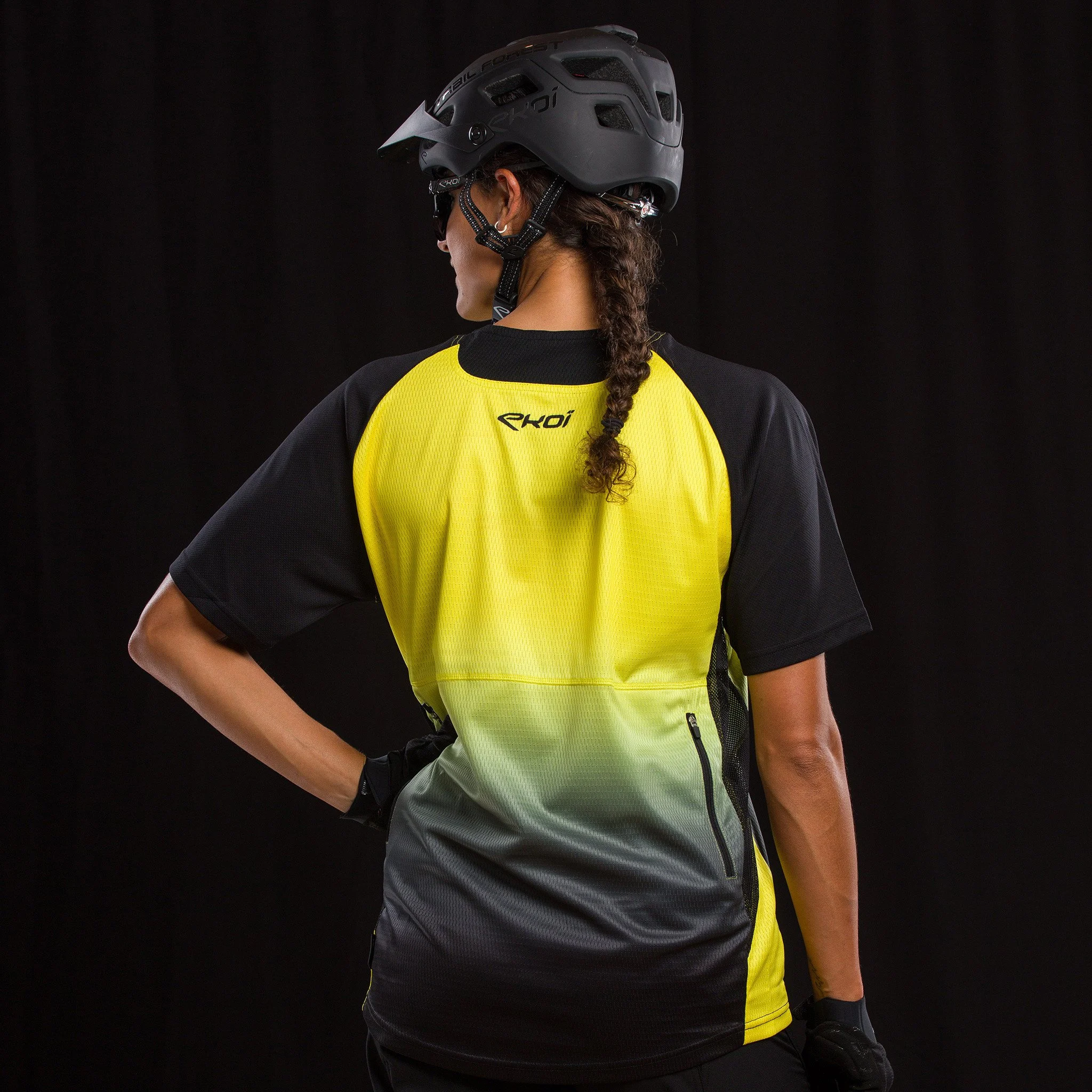 Short Sleeves Jersey EKOI MTB Grey