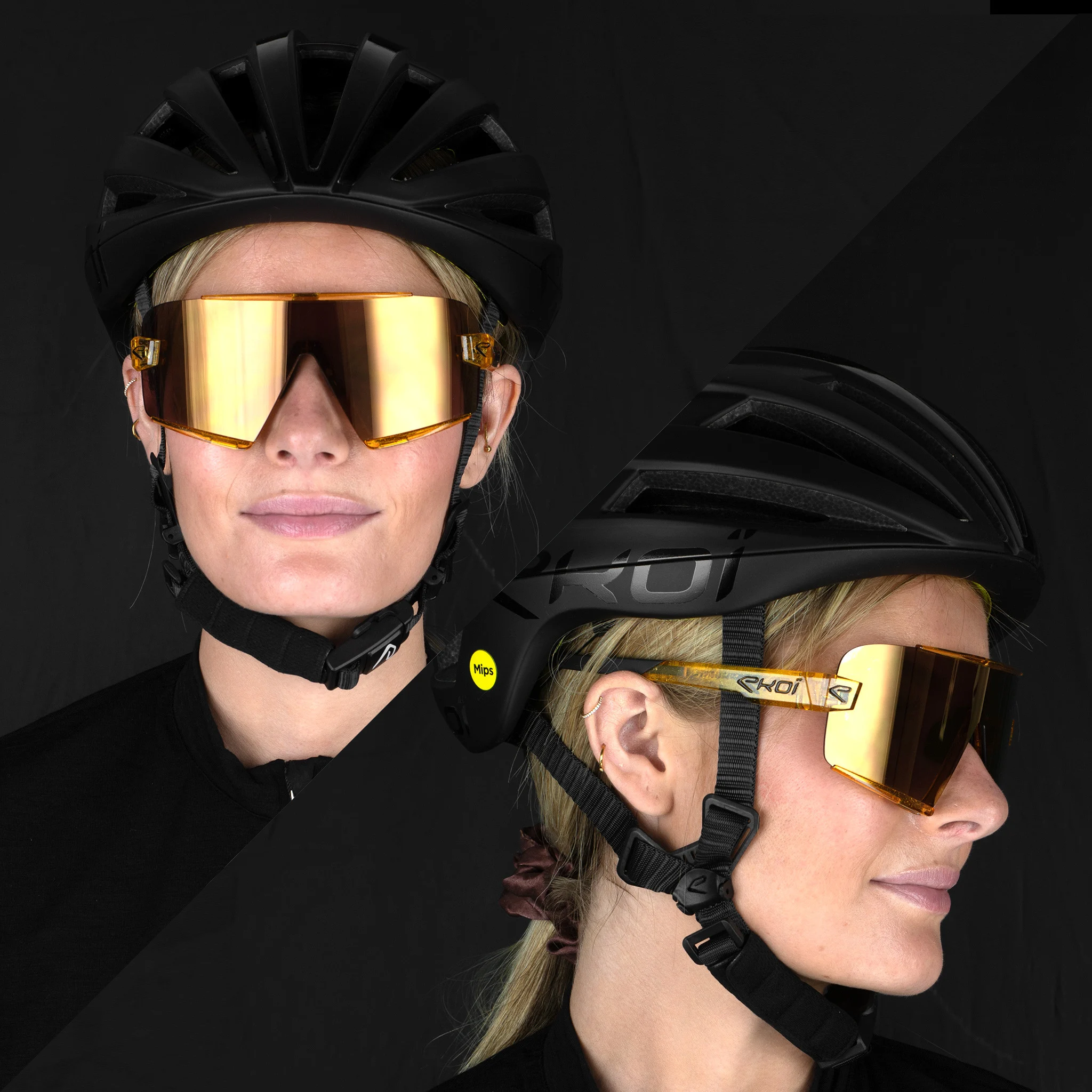 Glasses EKOI OTTIMO Gold Revo Gold Cat3