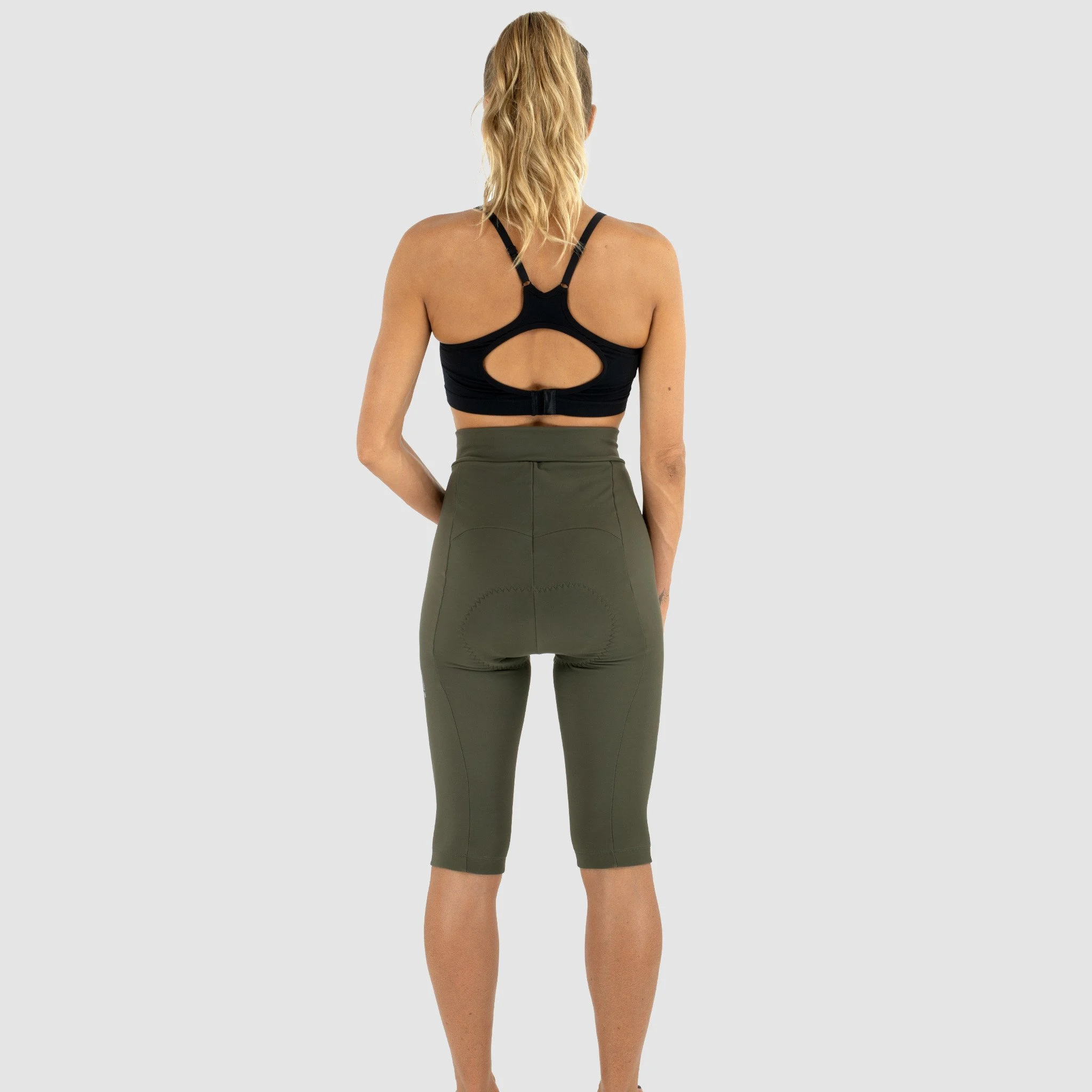 EKOI Women's Kkaki 3/4 bib knicks
