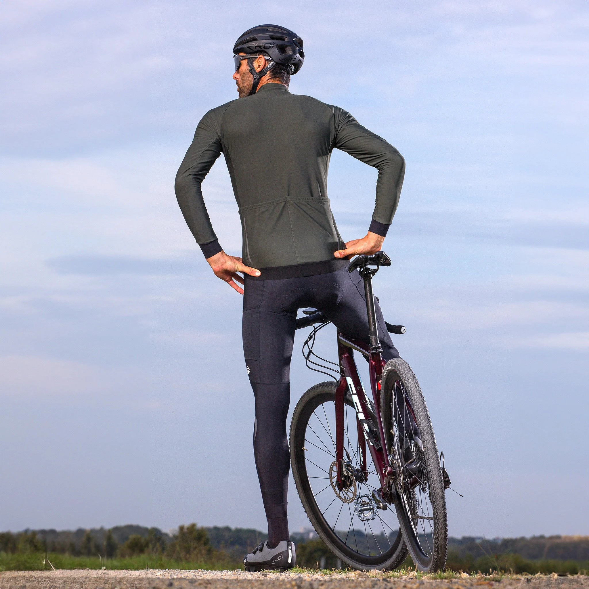 EKOI GRAVEL FOREST UNISEX WINTER JERSEY