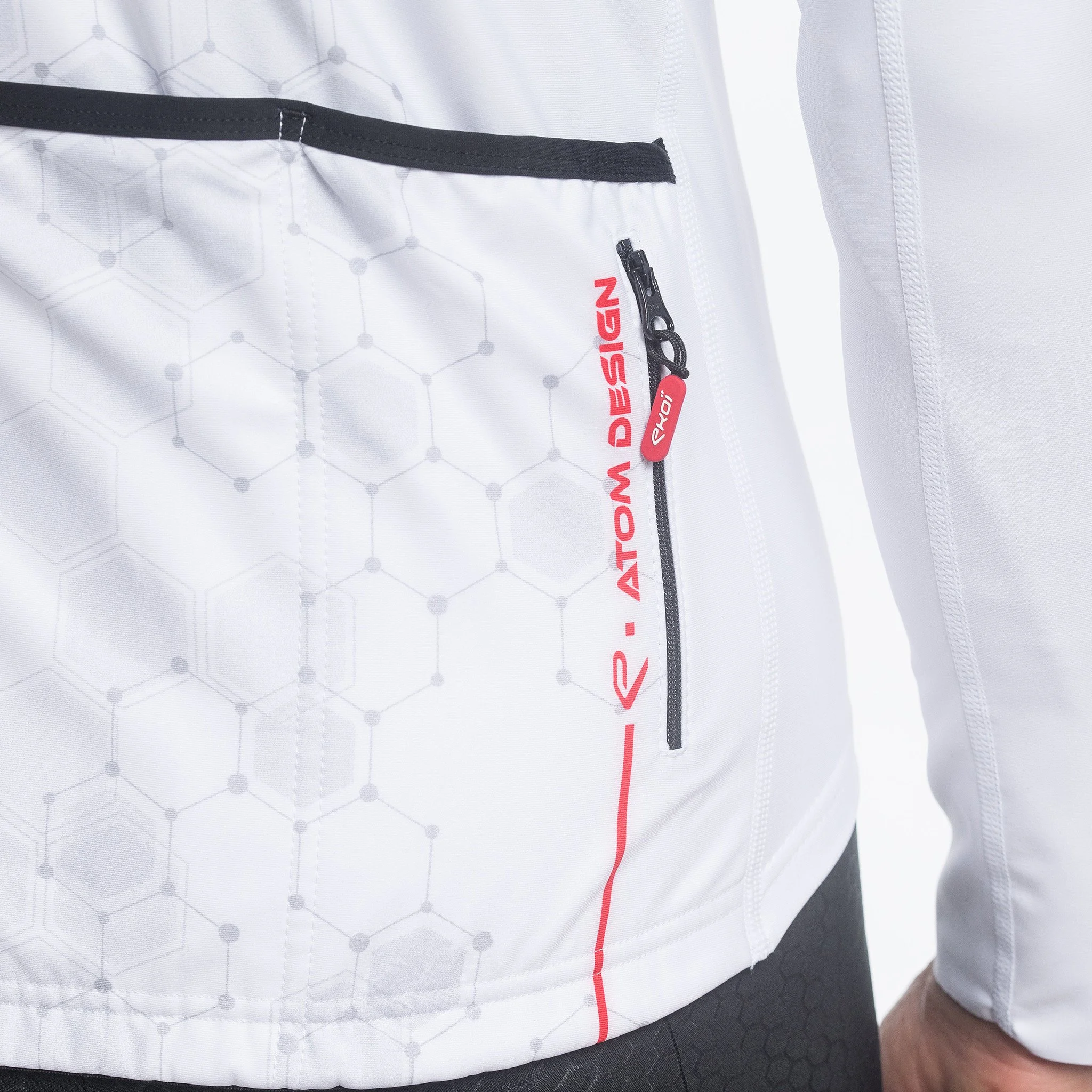 LONG SLEEVES JERSEY EKOI ATOM BLACK