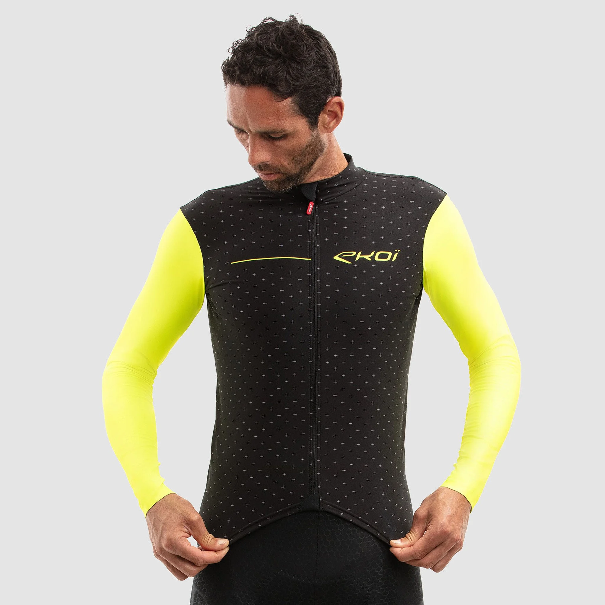 EKOI CROSS ROAD Red LS jersey