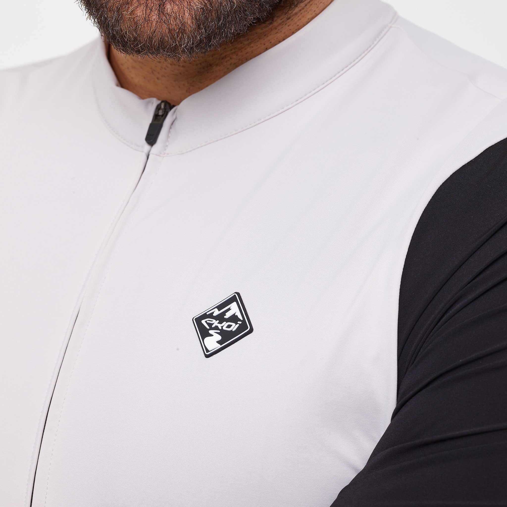 Unisex Jersey EKOI GRAVEL PERFORMANCE Kaki