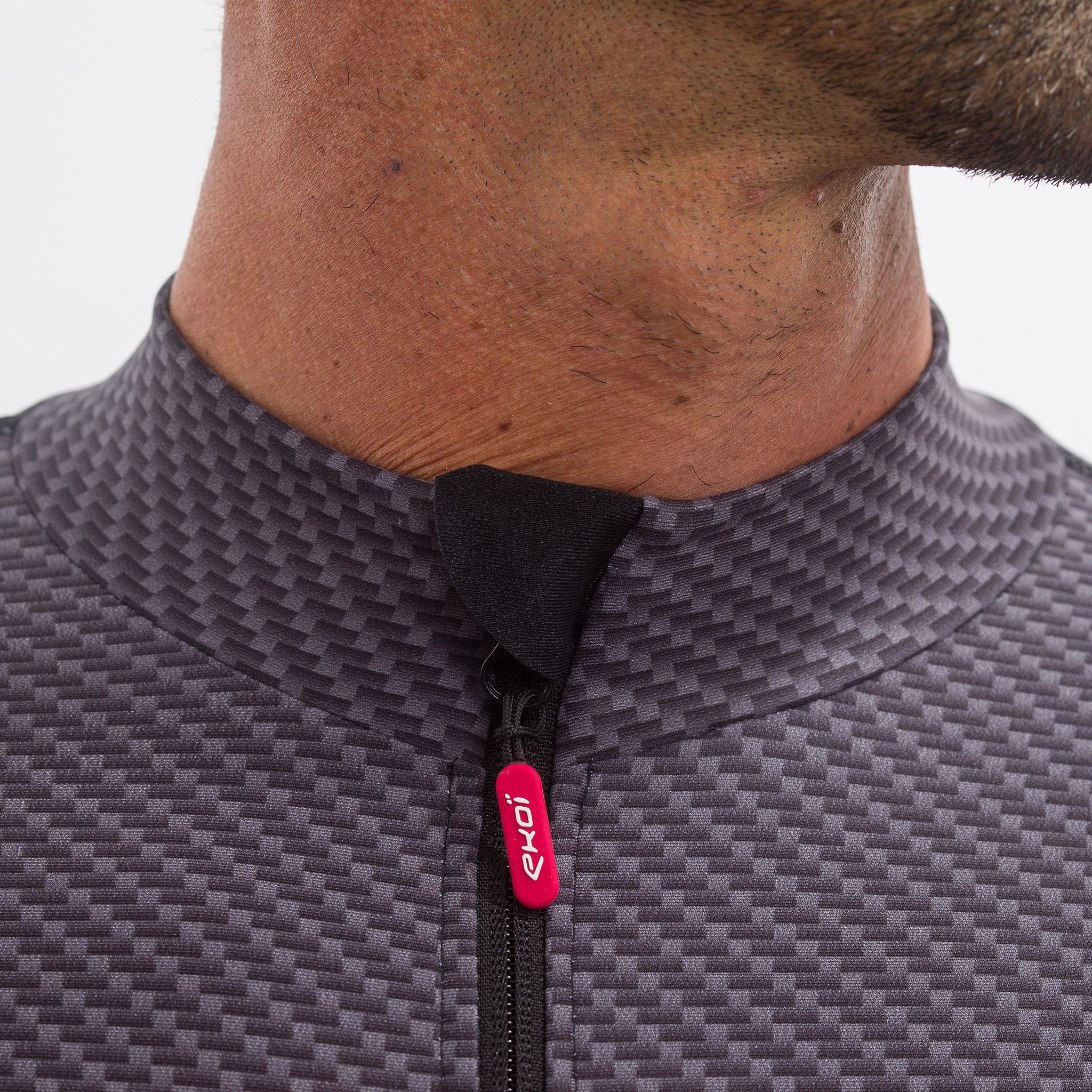 LONG SLEEVES JERSEY EKOI CARBON NEON YELLOW