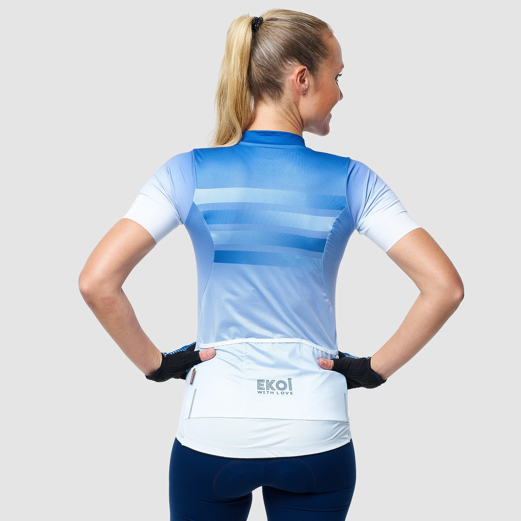WOMEN JERSEY EKOI GRADIANT Pink