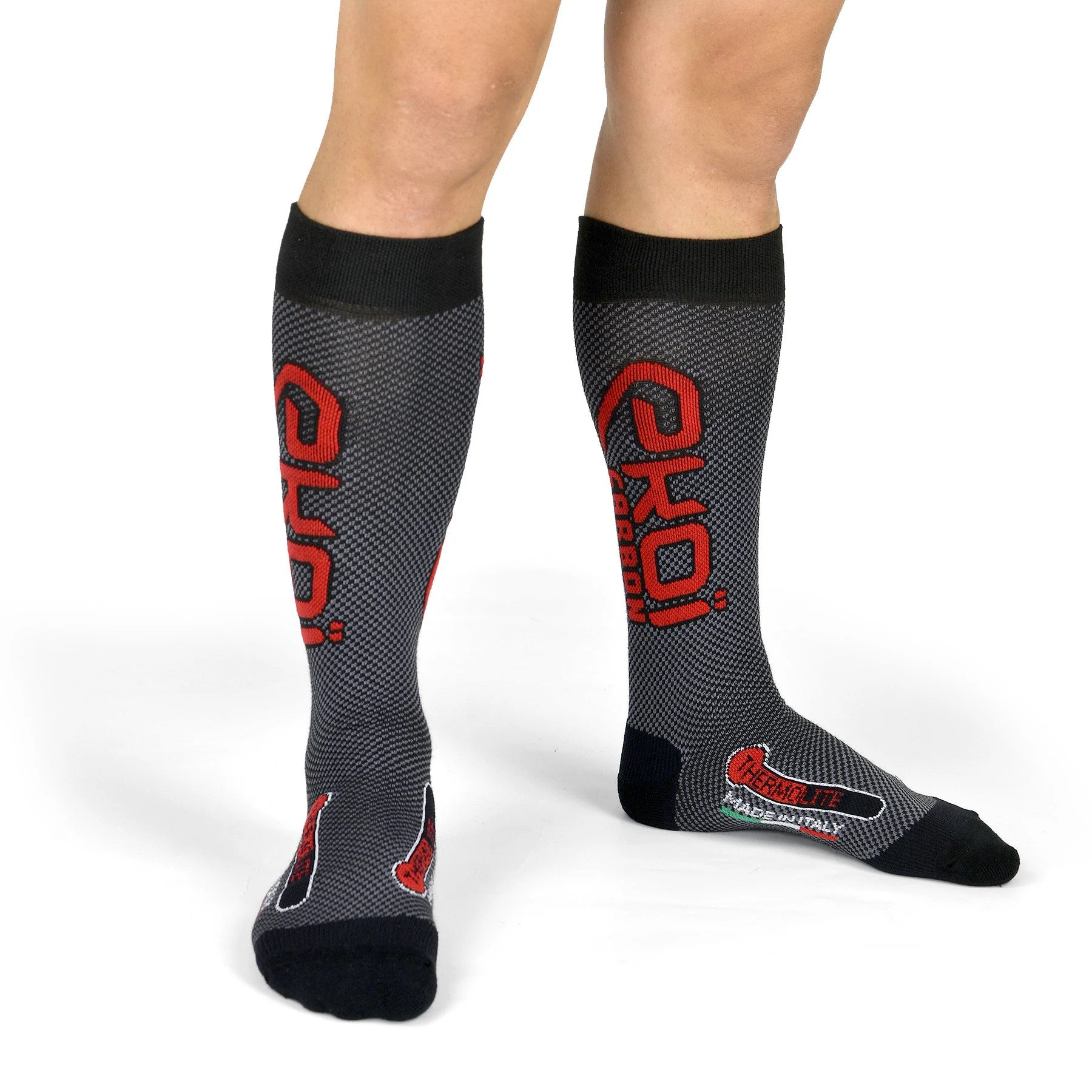 Winter Socks EKOI Thermolite 18cm CARBON FIBER 3