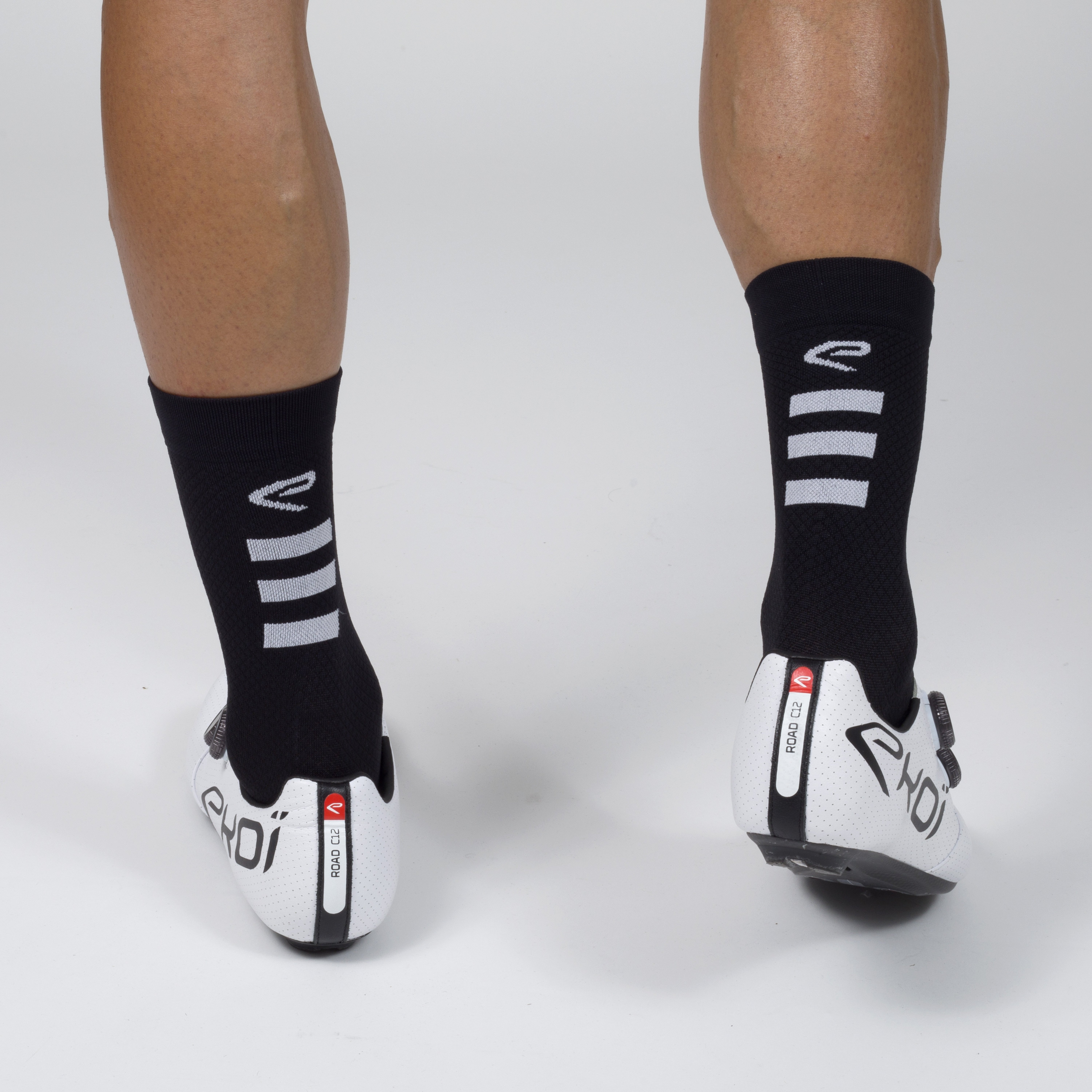 Chaussettes EKOI Racing POWER GRIP Blanc 18cm