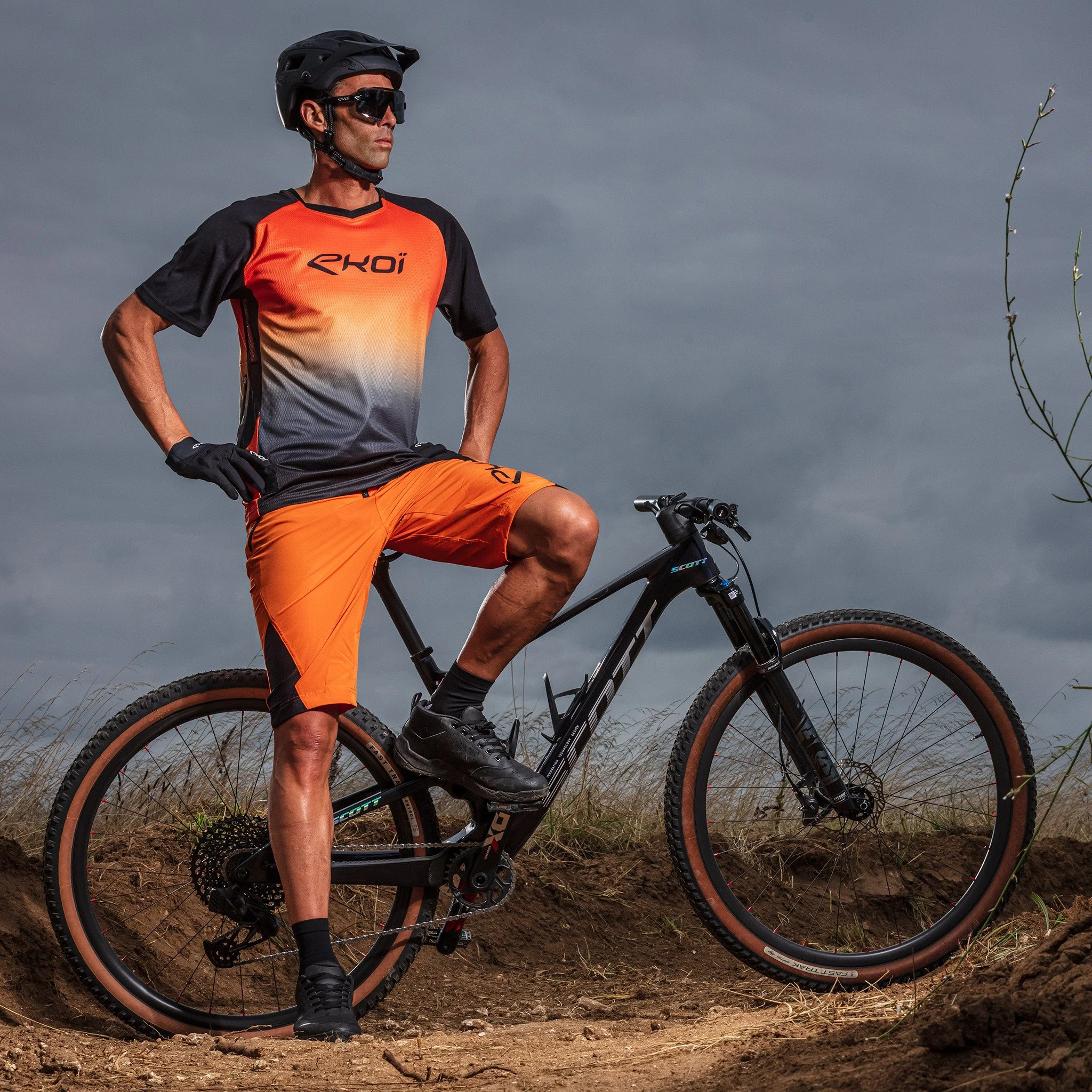 EKOI MTB SHORTS Orange