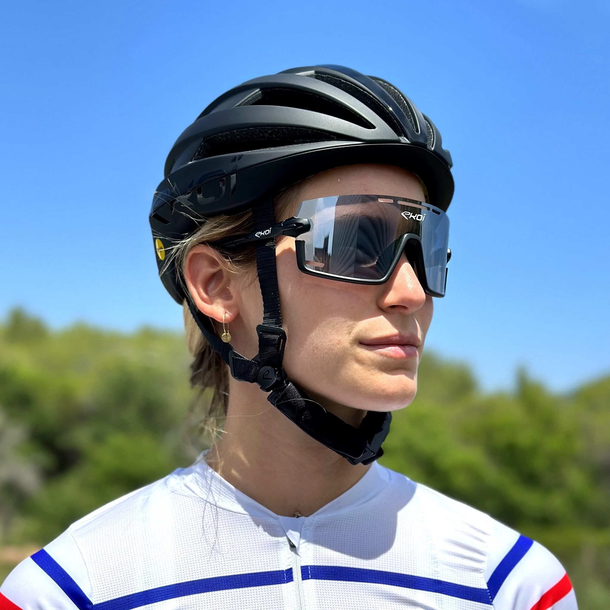GLASSES EKOI PERSOEVO8 White Revo Red Cat3