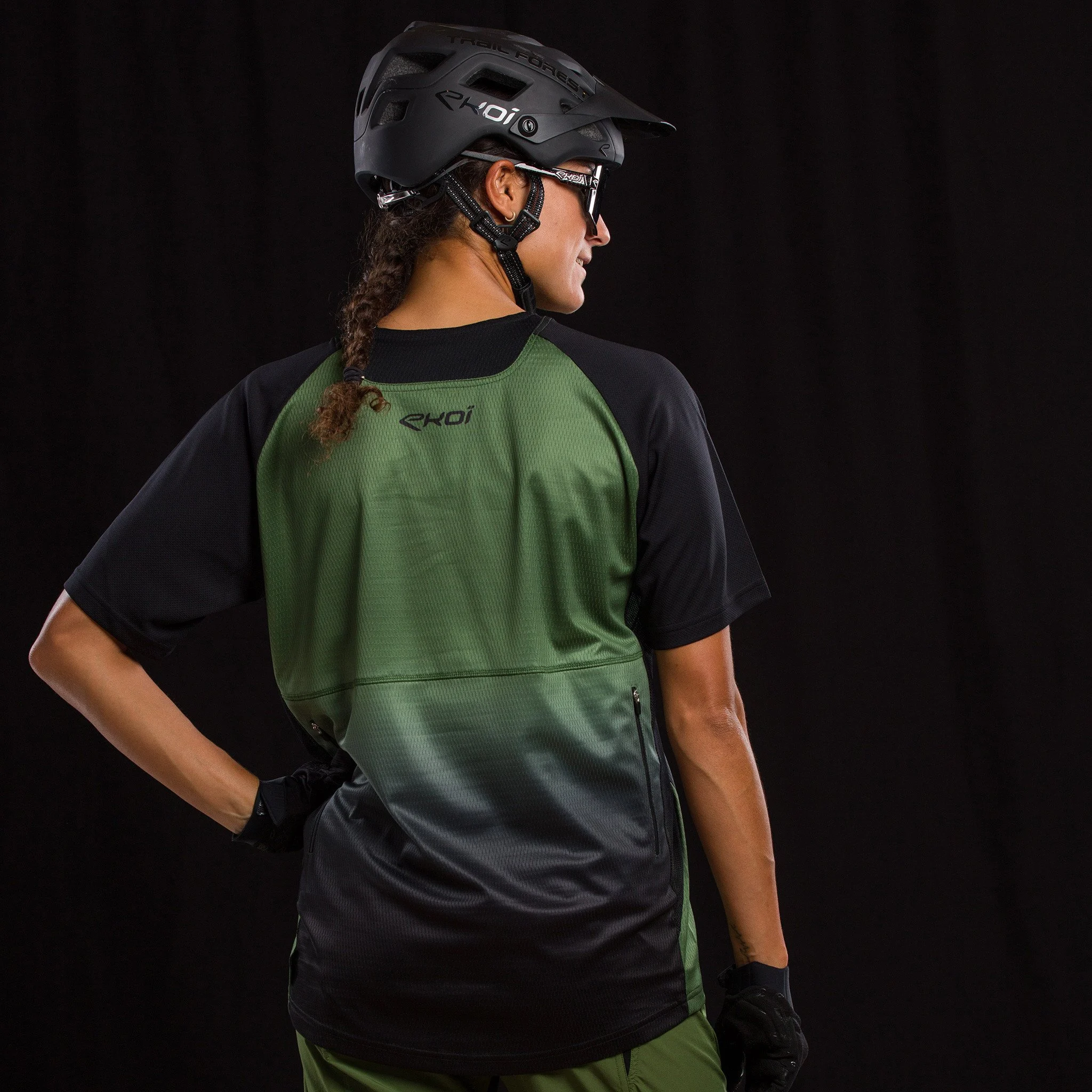 Short Sleeves Jersey EKOI MTB Grey
