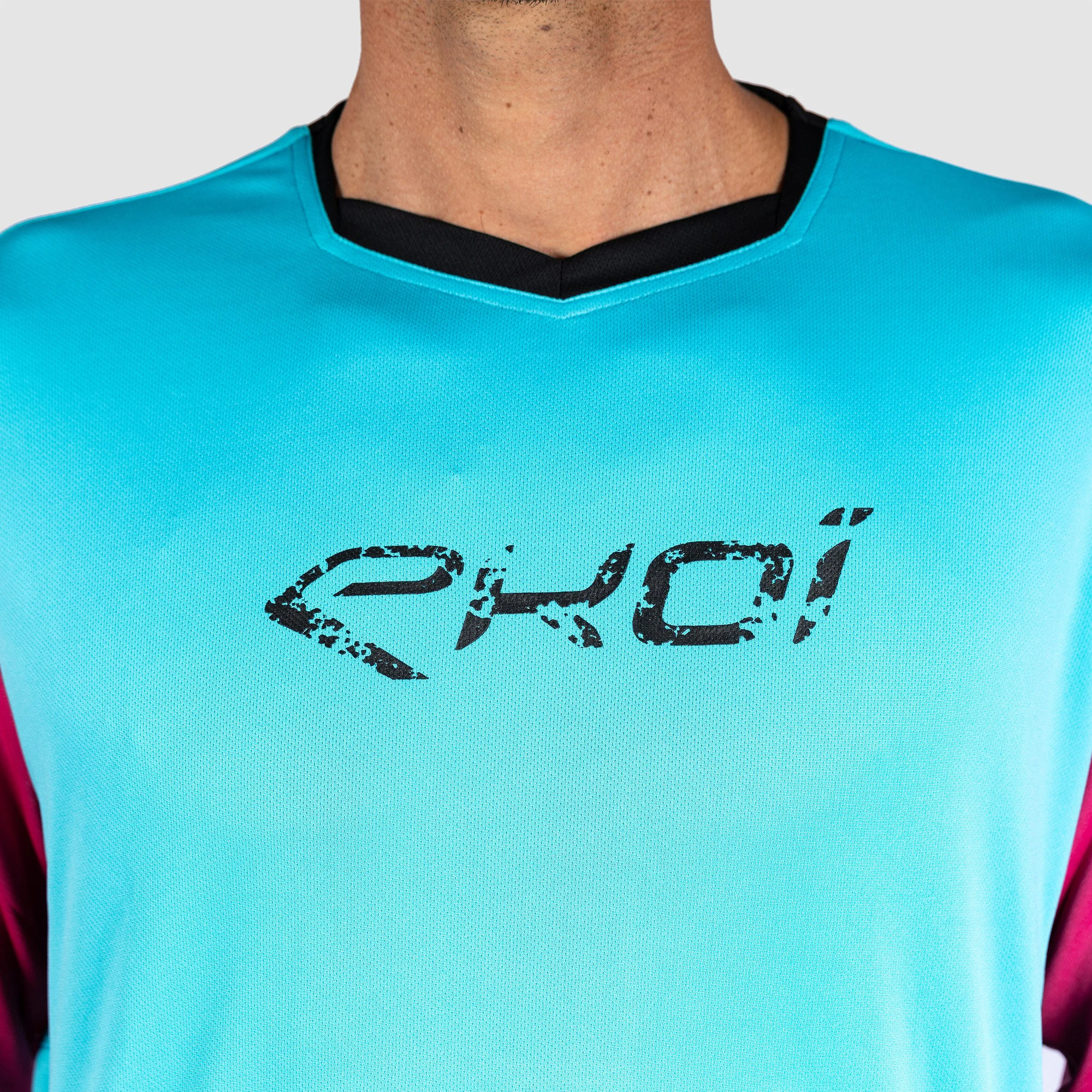 Long Sleeves Jersey EKOI MTB Glucy