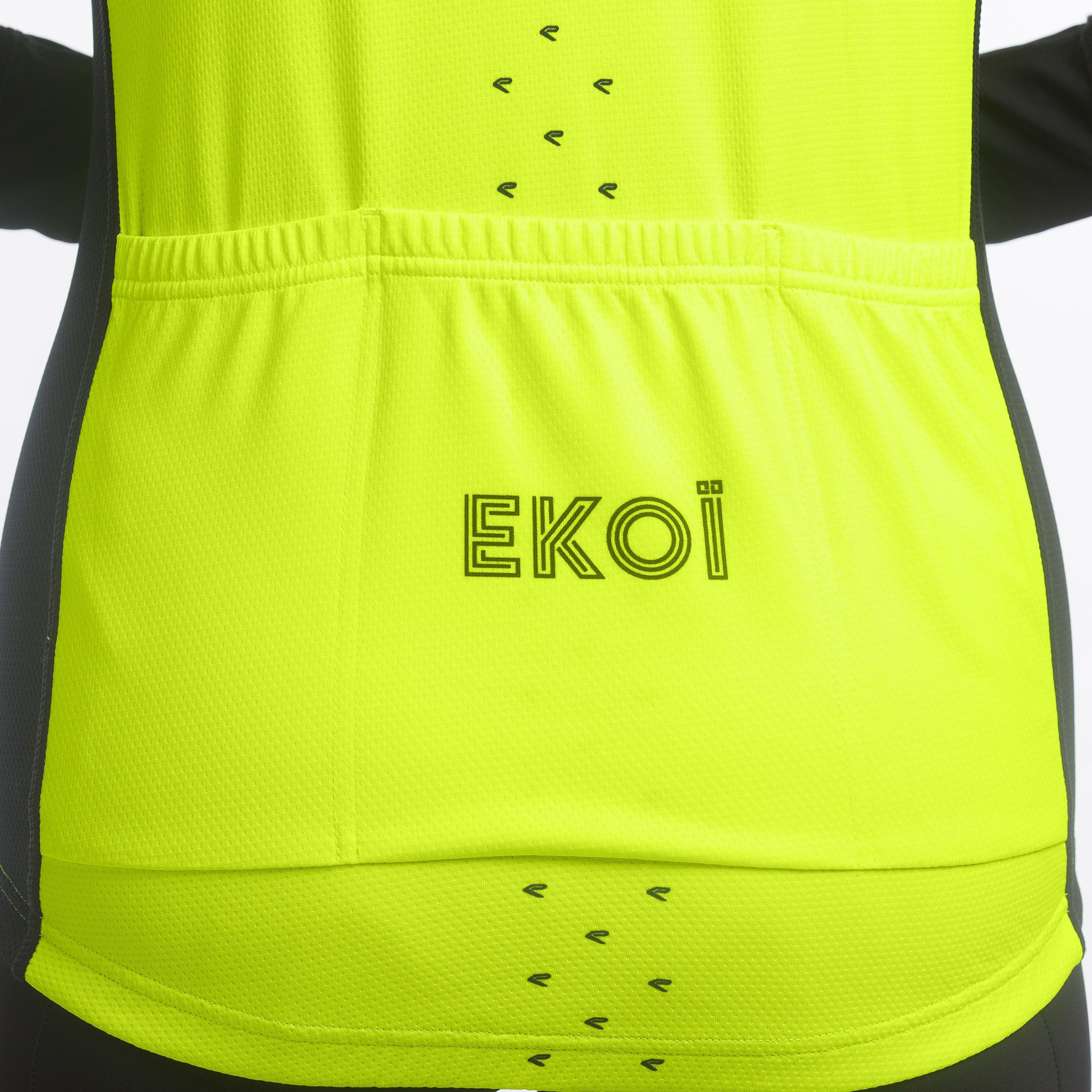 EKOI Core Women's Neon Yellow LS jersey