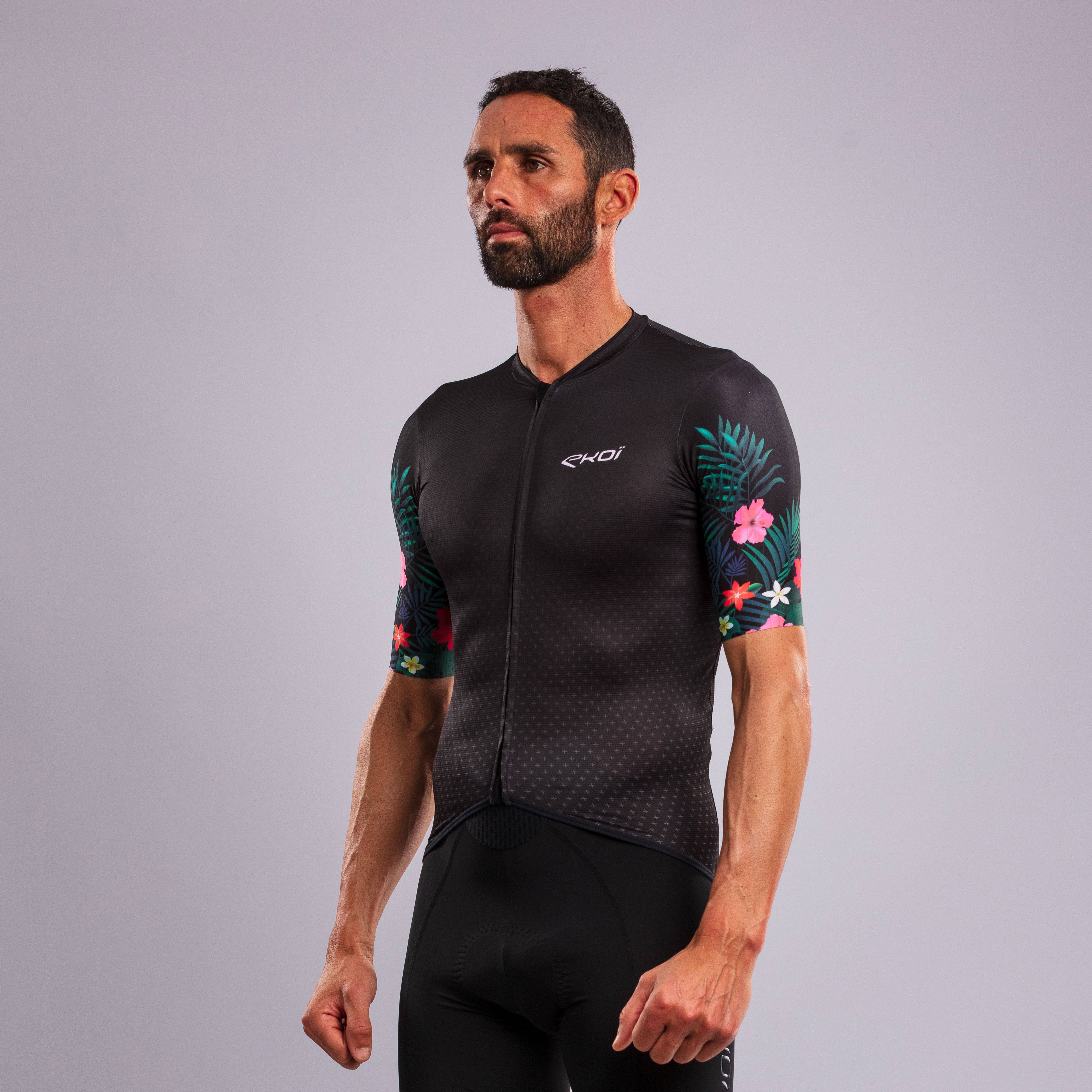 EKOI TROPICAL Jersey Black