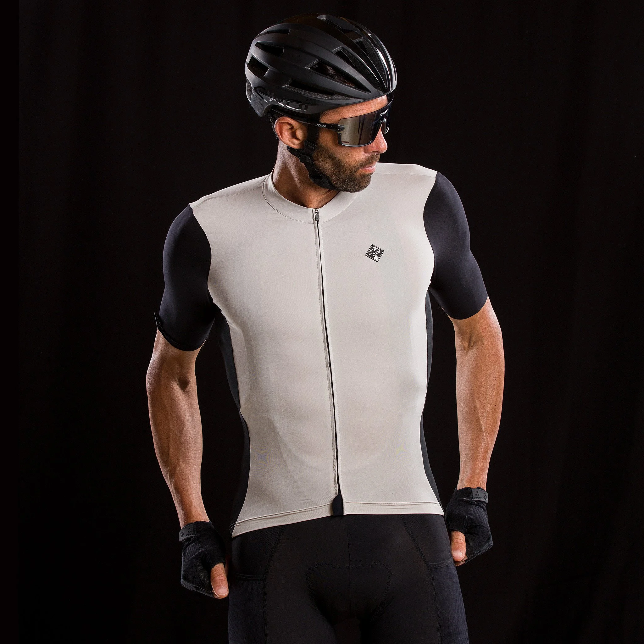 Unisex Jersey EKOI GRAVEL PERFORMANCE Kaki