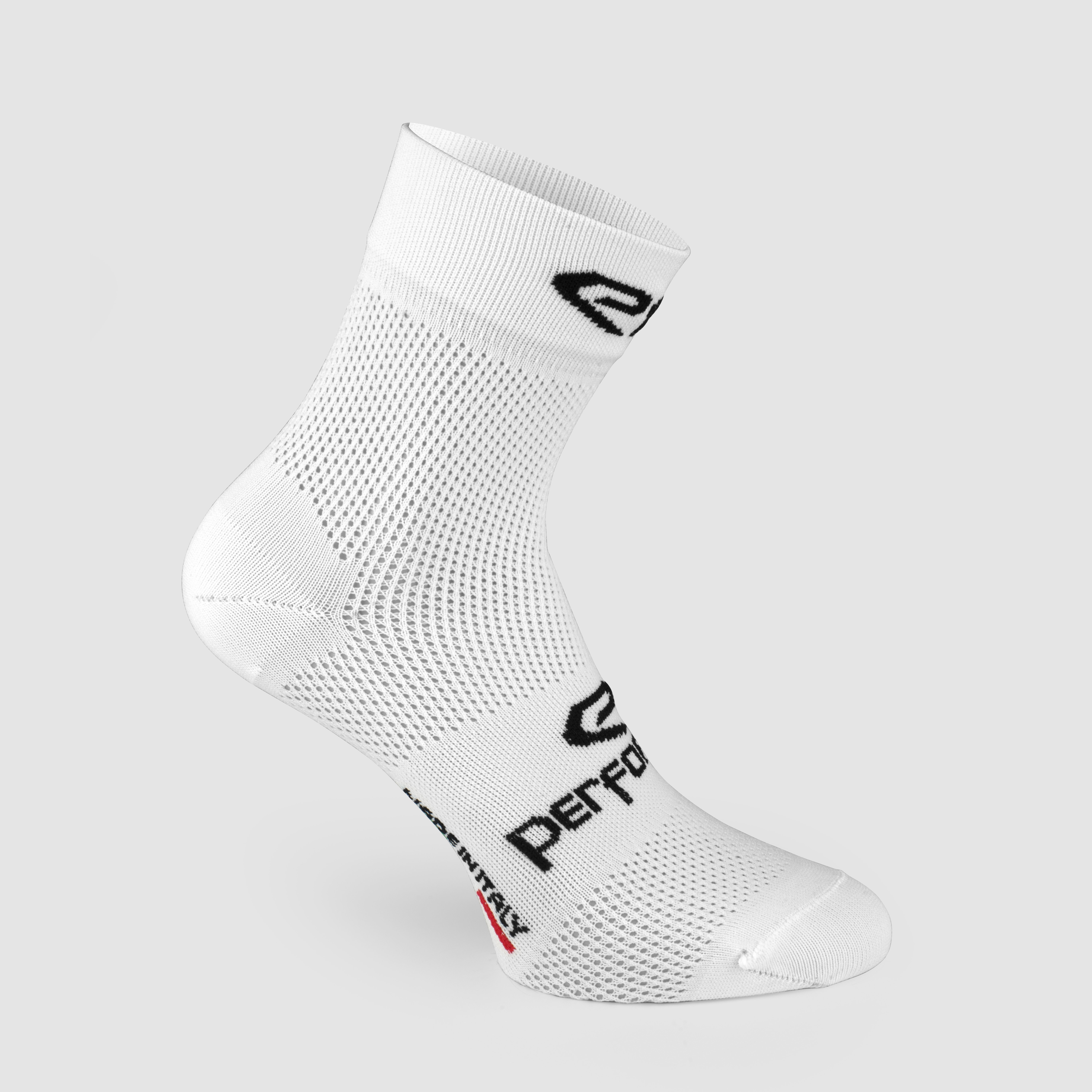 EKOI PERFORATO Cycling Socks White