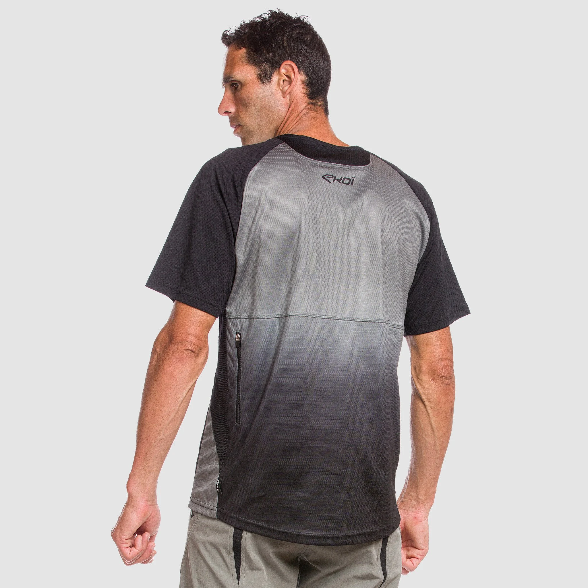 Short Sleeves Jersey EKOI MTB Grey