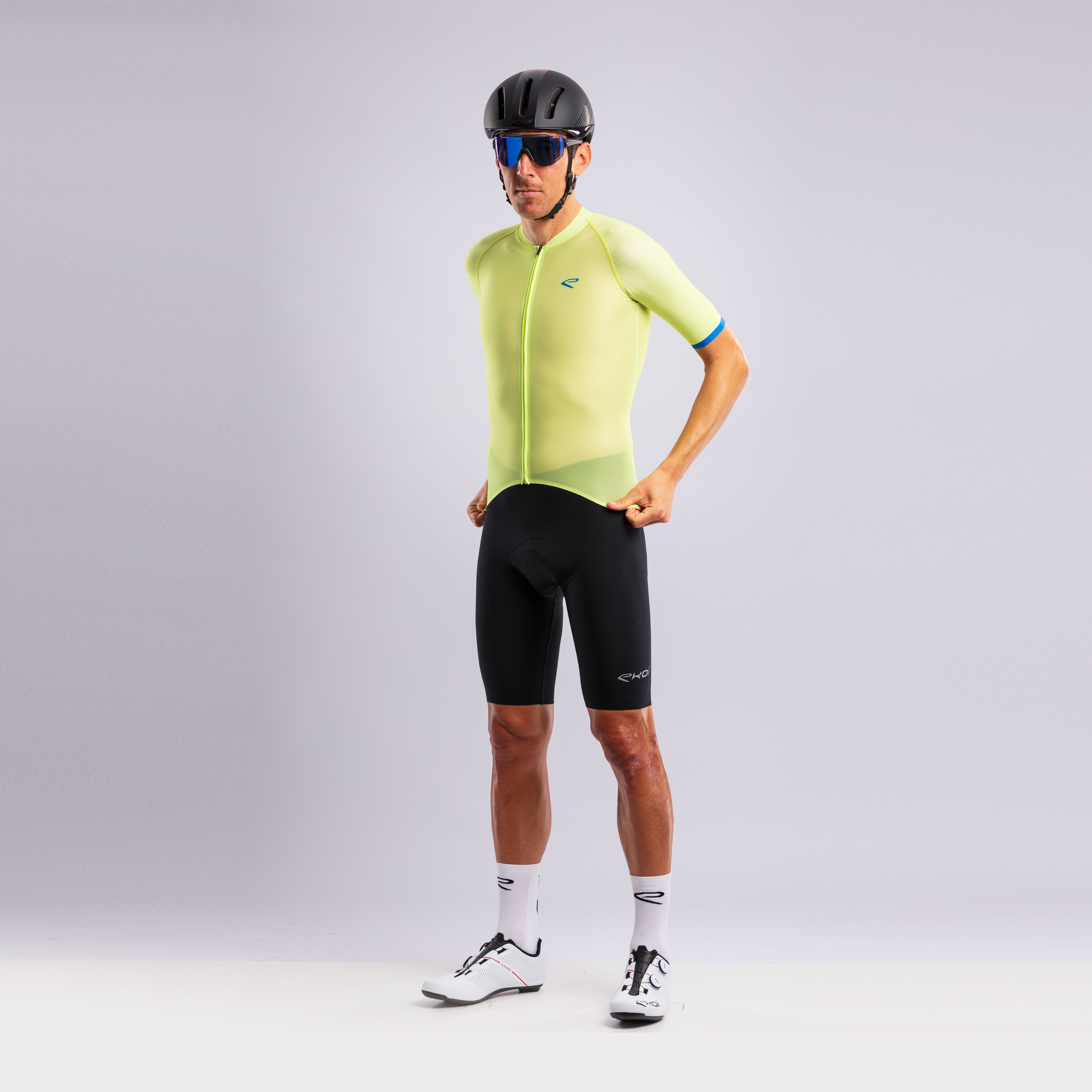EKOI SUPERSOFT Bib Shorts Khaki