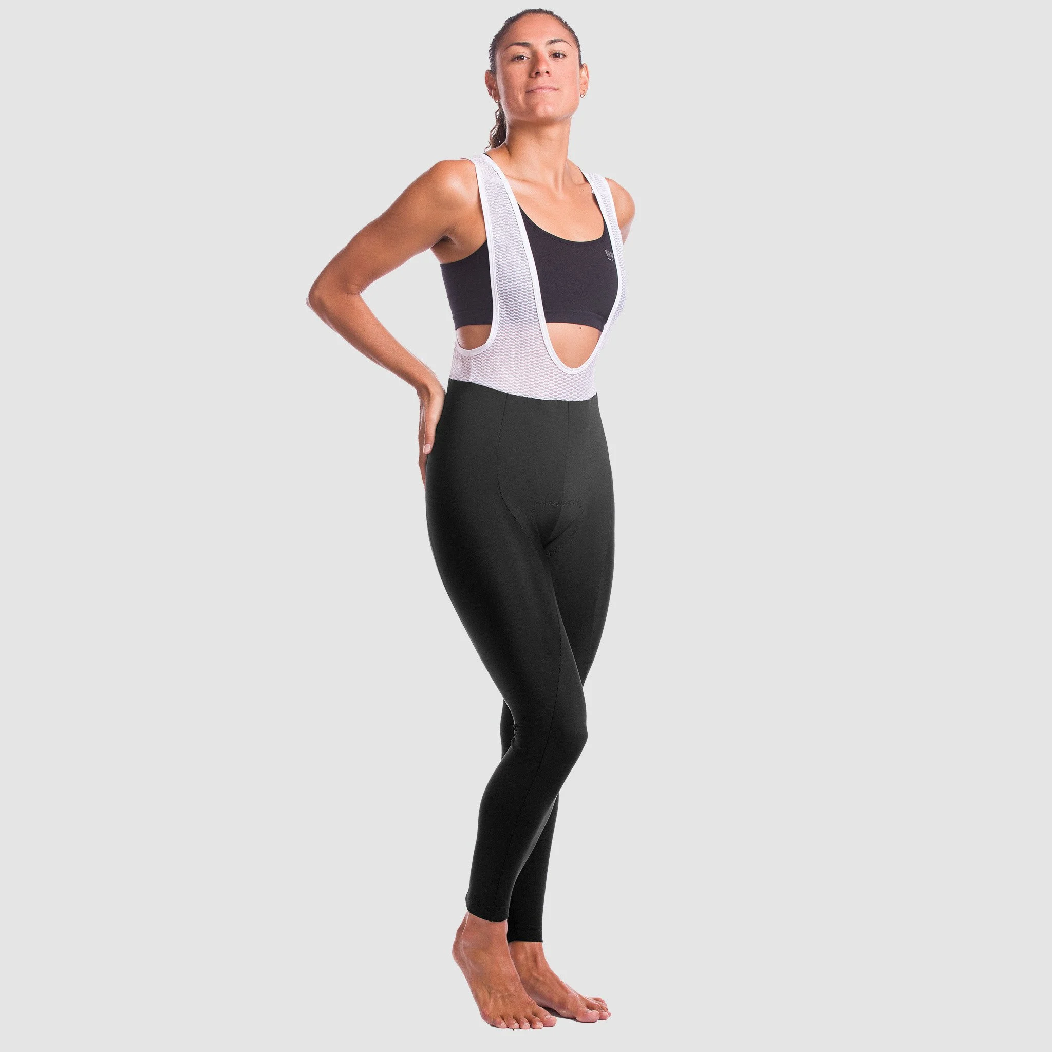 EKOI black women's bib tights