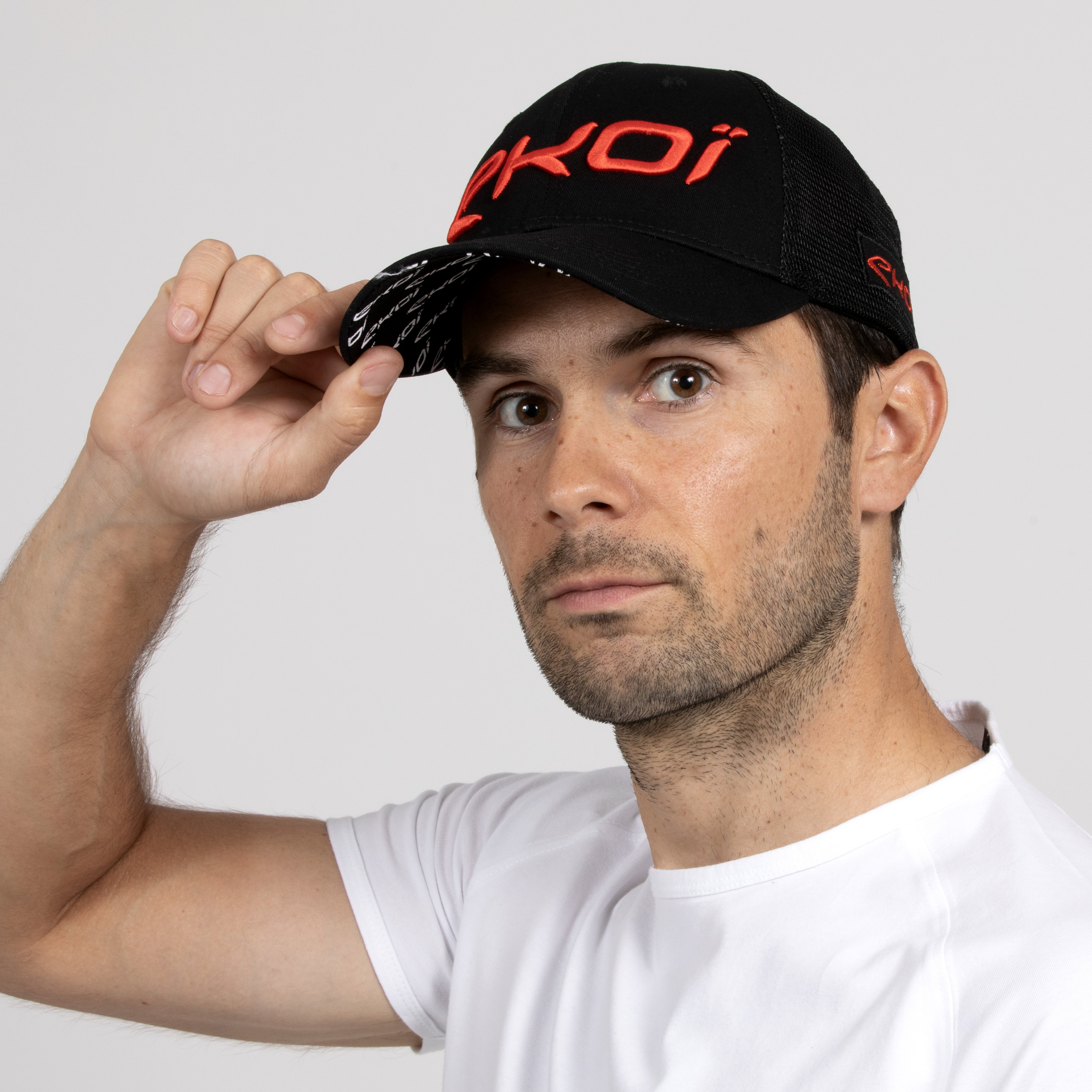 EKOI Mesh Cap White